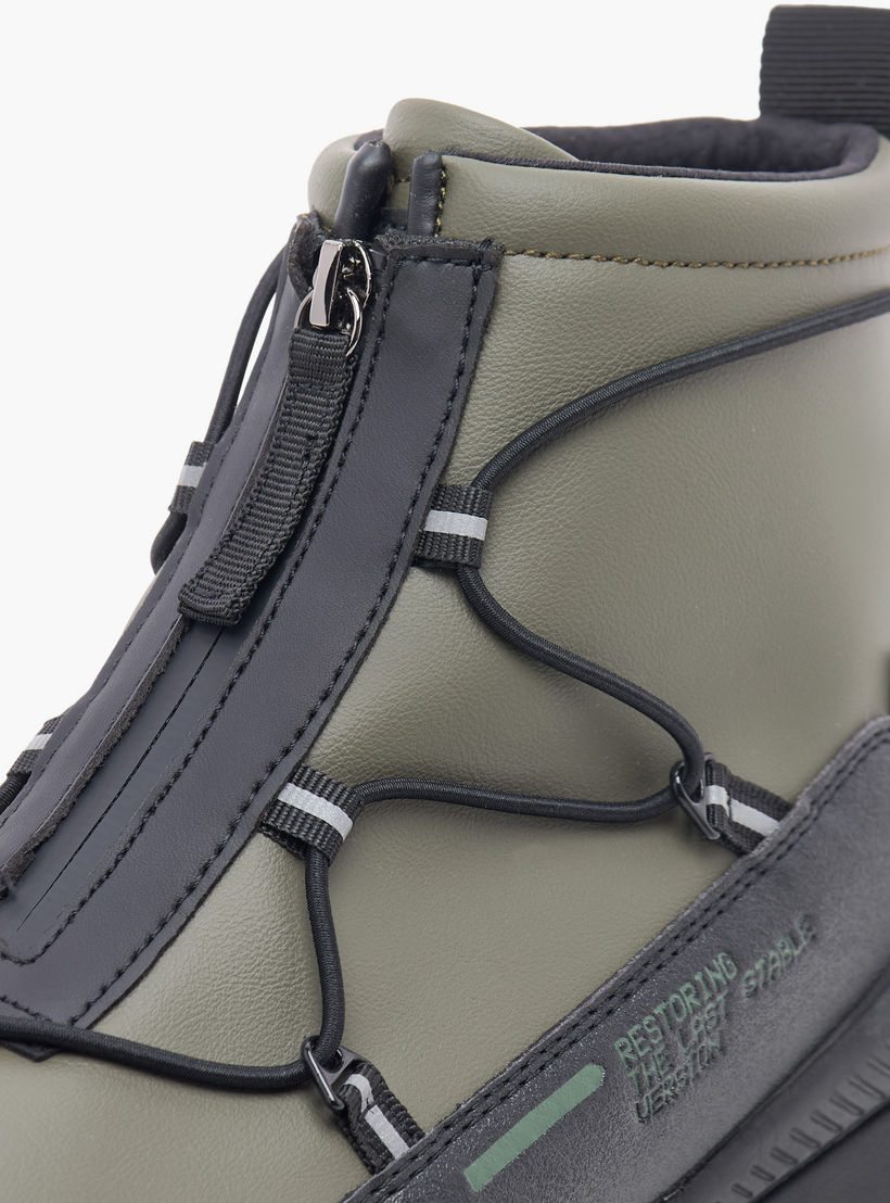 بوت تشوكا سادة بسحاب إغلاق ورباط للرجال من لي كوبر-men-shoes-boots-image-4