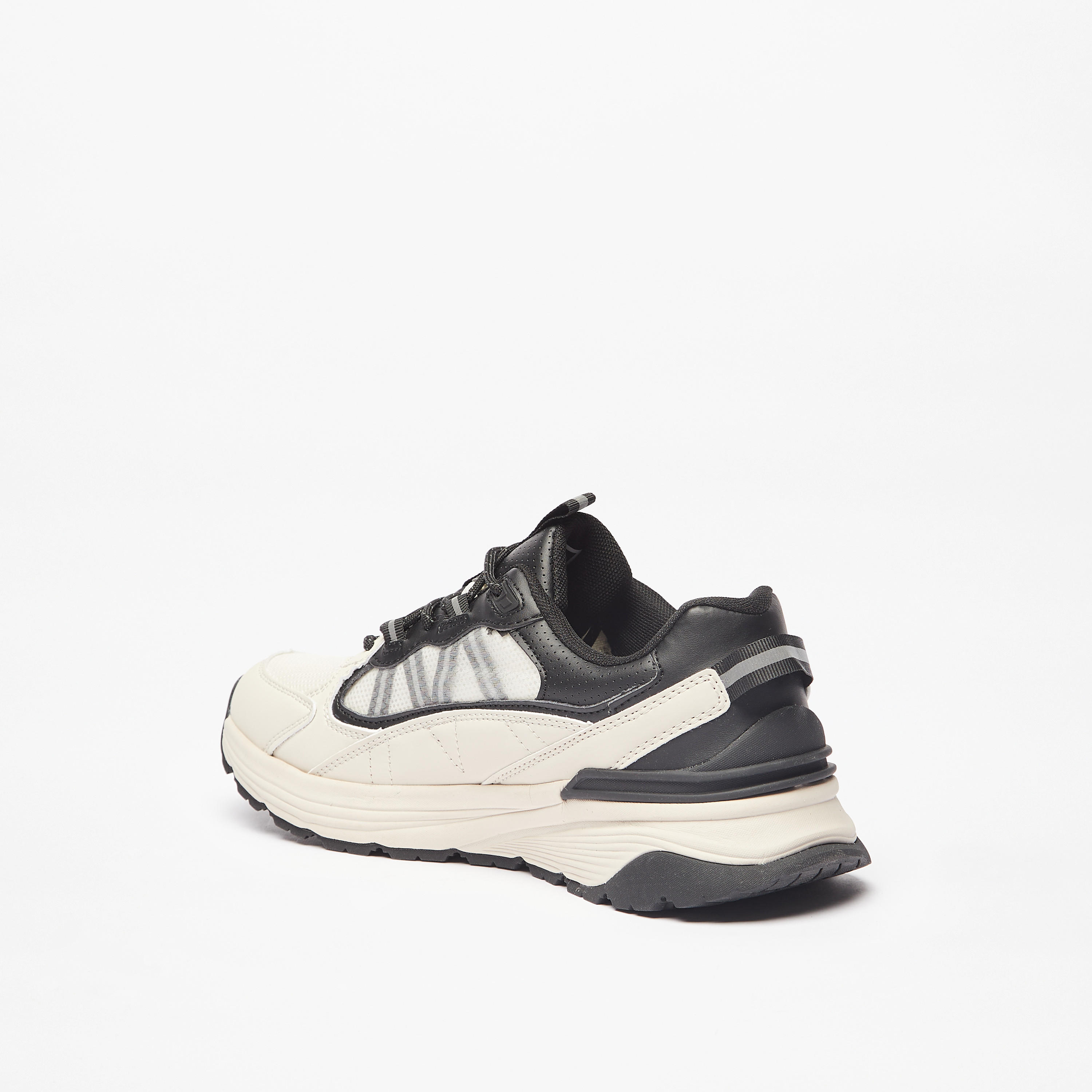 حذاء سنيكرز بارز الملمس برباط إغلاق للرجال من لي كوبر-men-shoes-sneakers-image-2