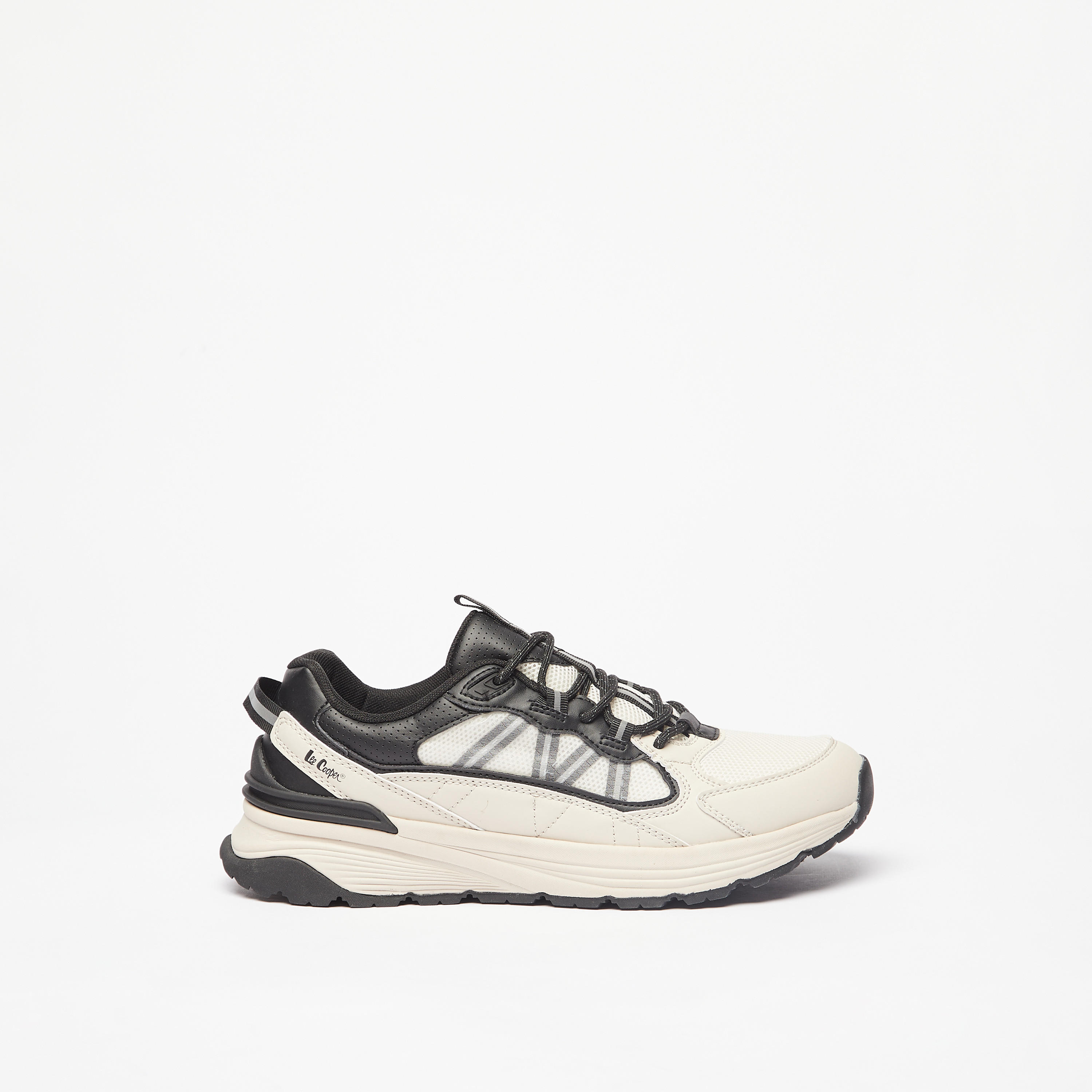 حذاء سنيكرز بارز الملمس برباط إغلاق للرجال من لي كوبر-men-shoes-sneakers-image-3