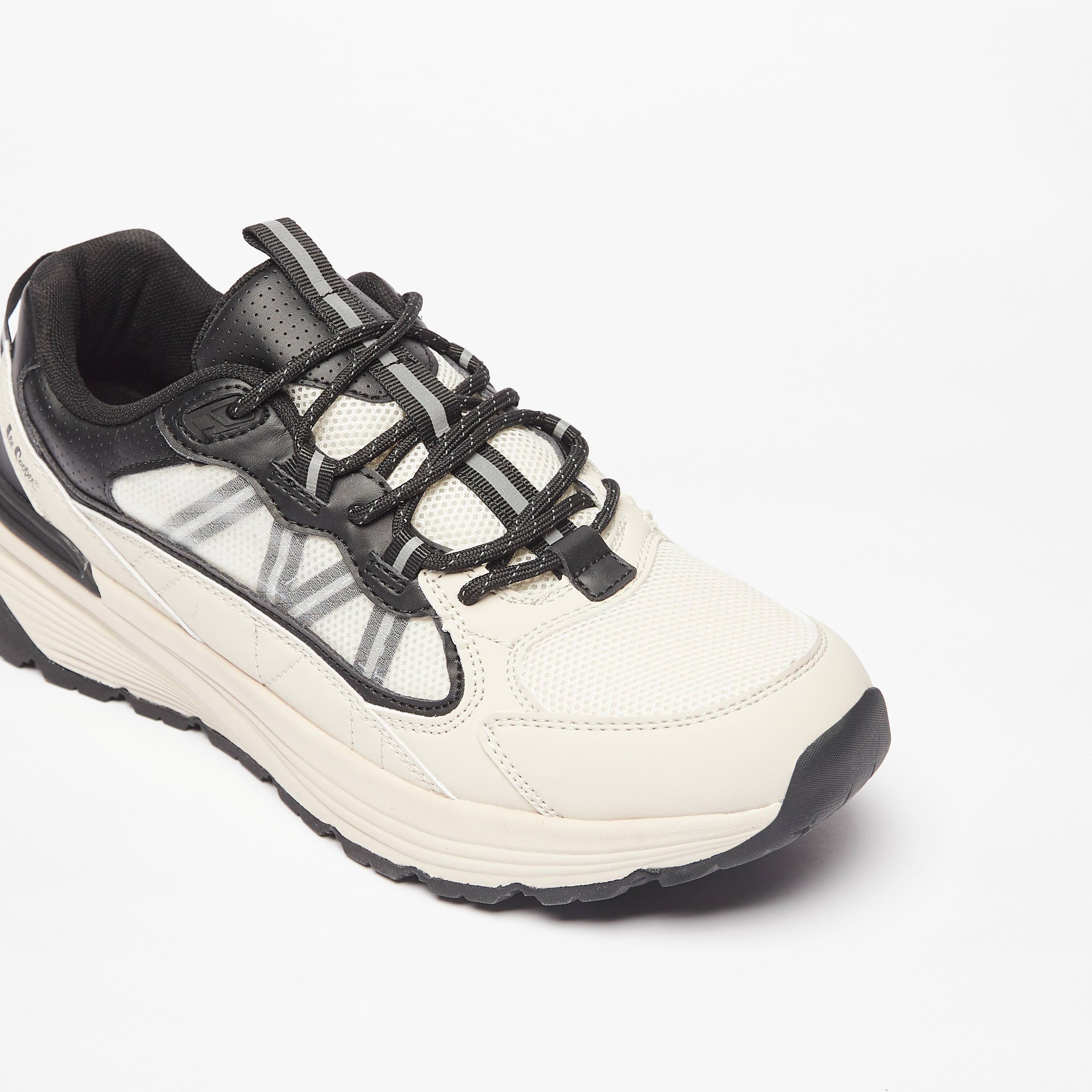 حذاء سنيكرز بارز الملمس برباط إغلاق للرجال من لي كوبر-men-shoes-sneakers-image-5
