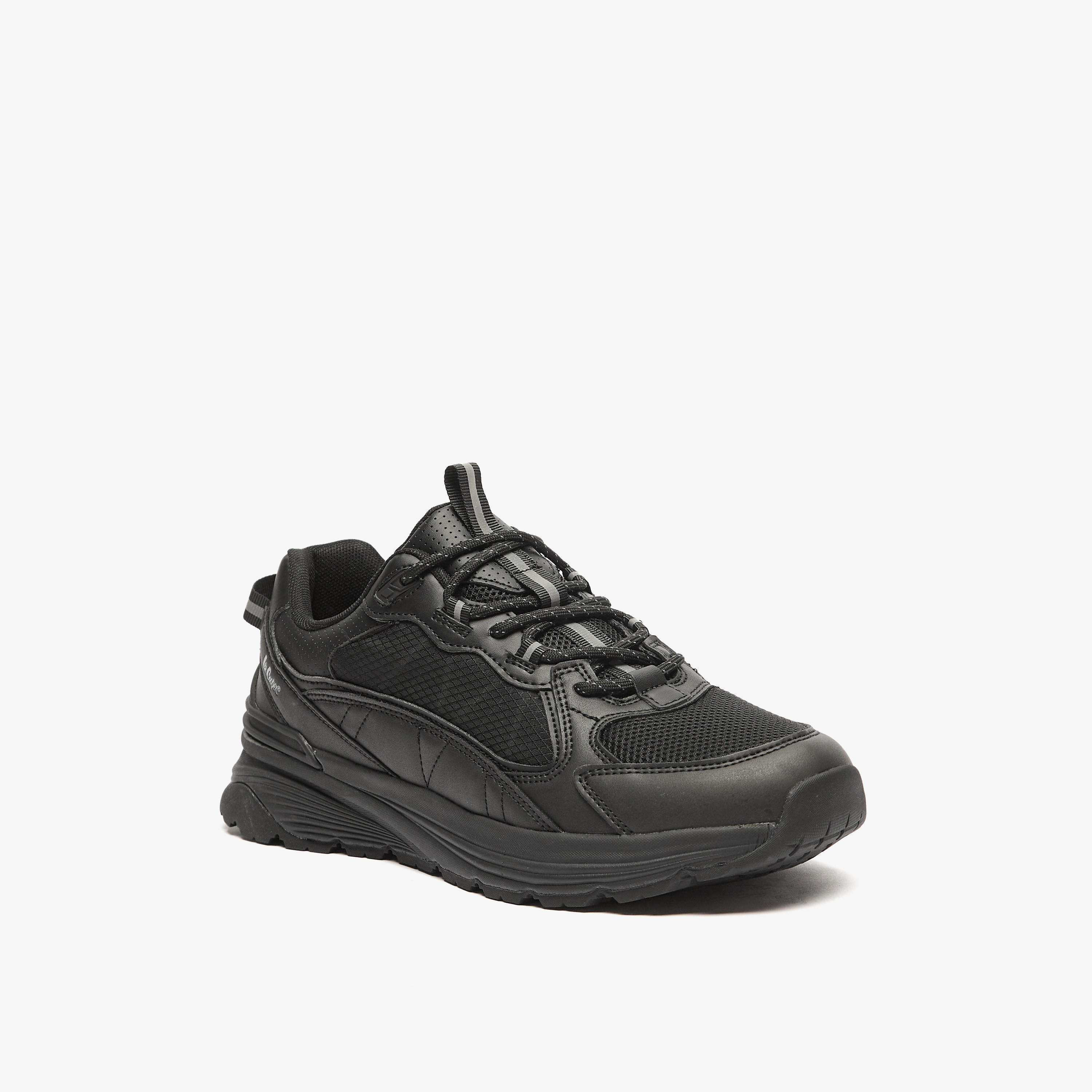 حذاء سنيكرز بارز الملمس برباط إغلاق للرجال من لي كوبر-men-shoes-sneakers-image-6