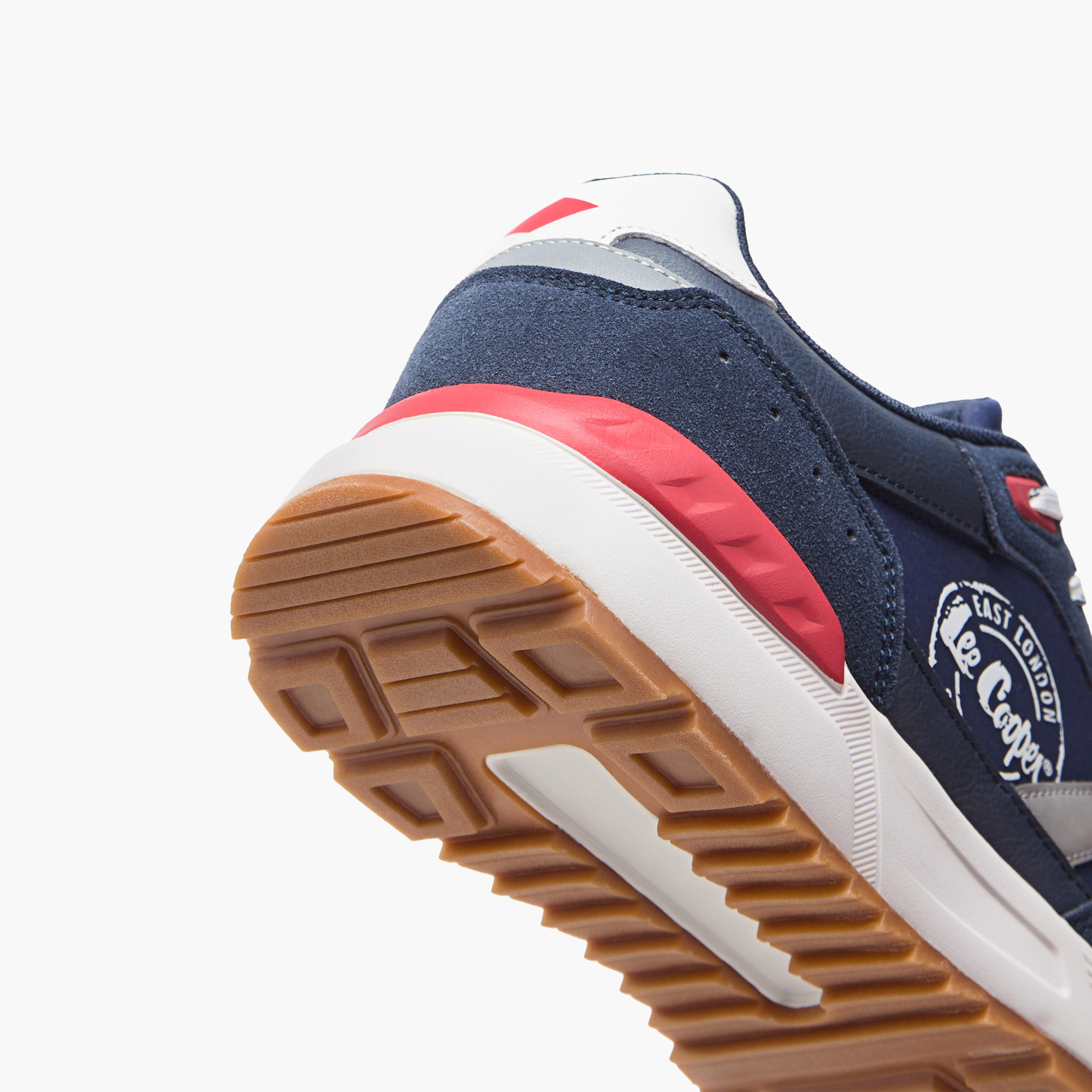 Lee Cooper Men's Panelled Lace-Up Sneakers-men-shoes-sneakers-image-5