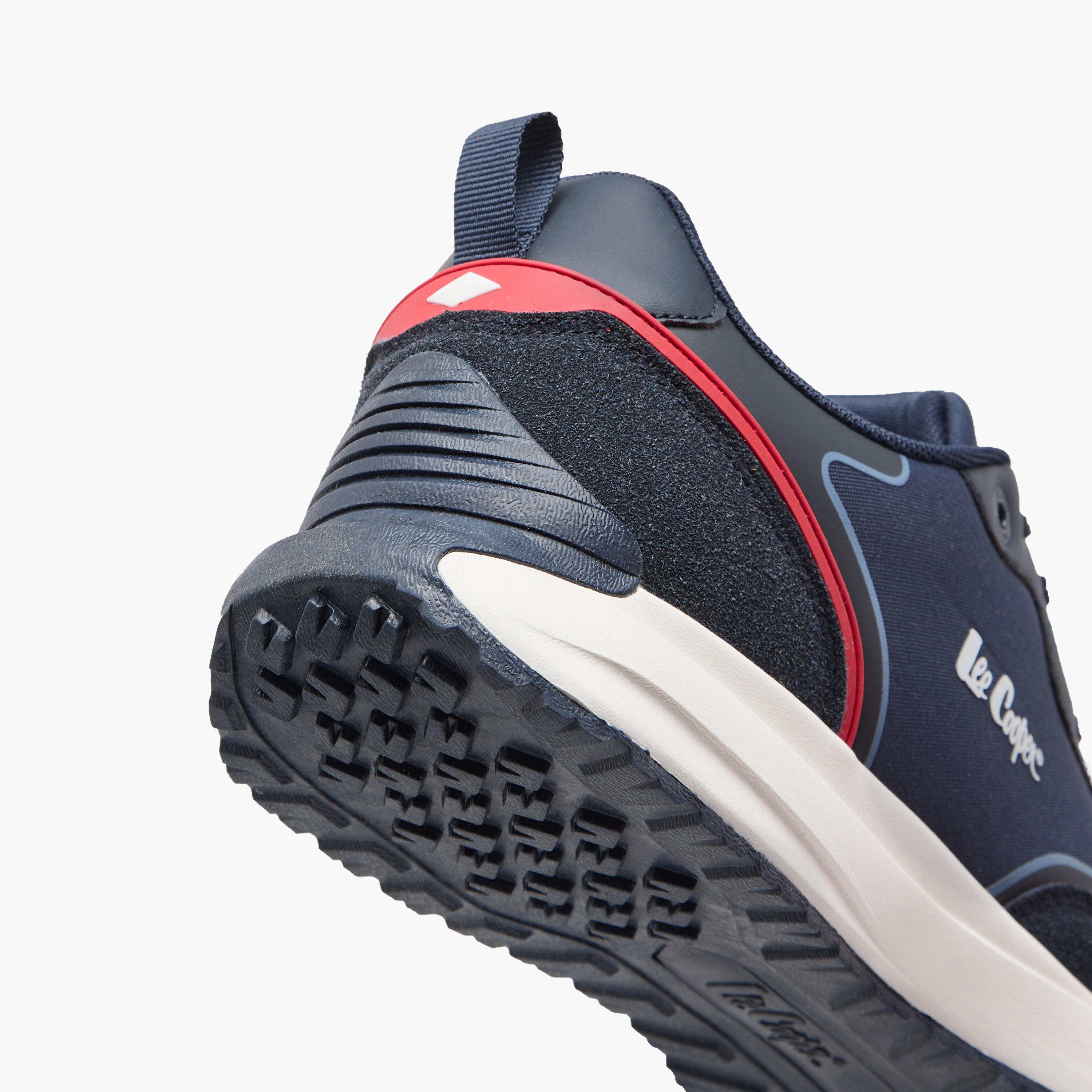 Lee Cooper Men's Logo Detail Sneakers with Lace-Up Closure-men-shoes-sneakers-image-5