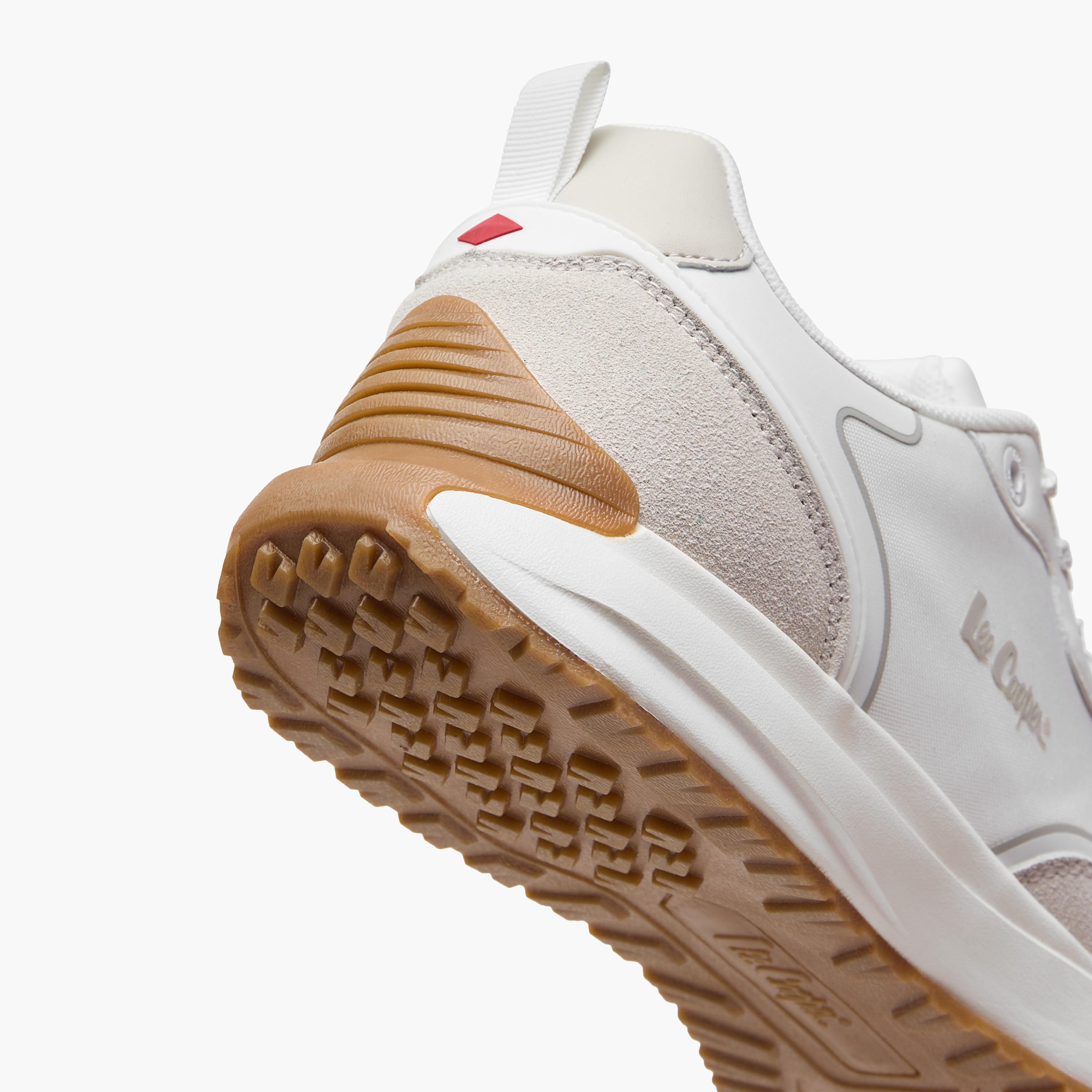 Lee Cooper Men's Logo Detail Sneakers with Lace-Up Closure-men-shoes-sneakers-image-5