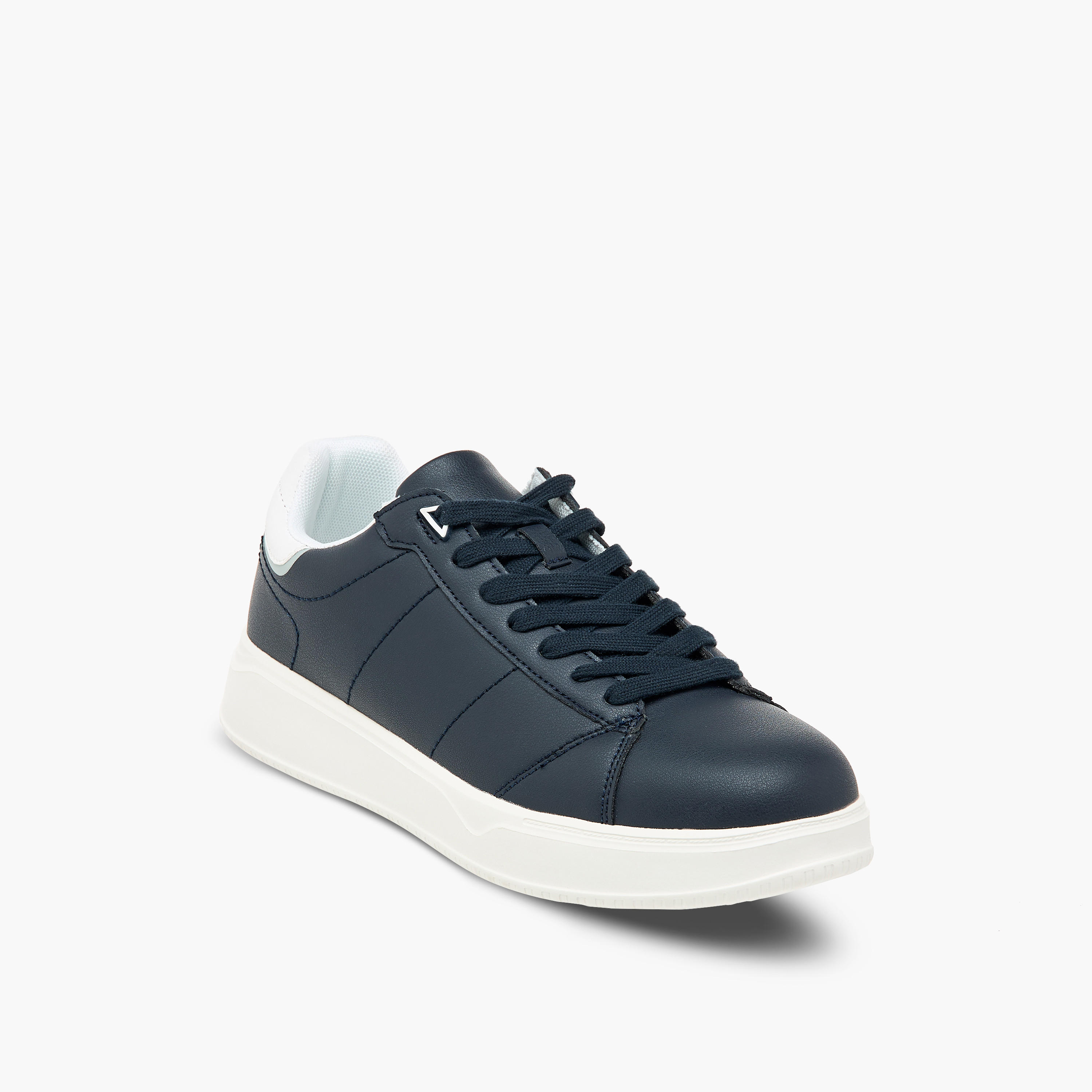 حذاء سنيكرز ساجة بطول الكاحل ورباط إغلاق من أل بي أل من شو أكسبريس-men-shoes-sneakers-image-2