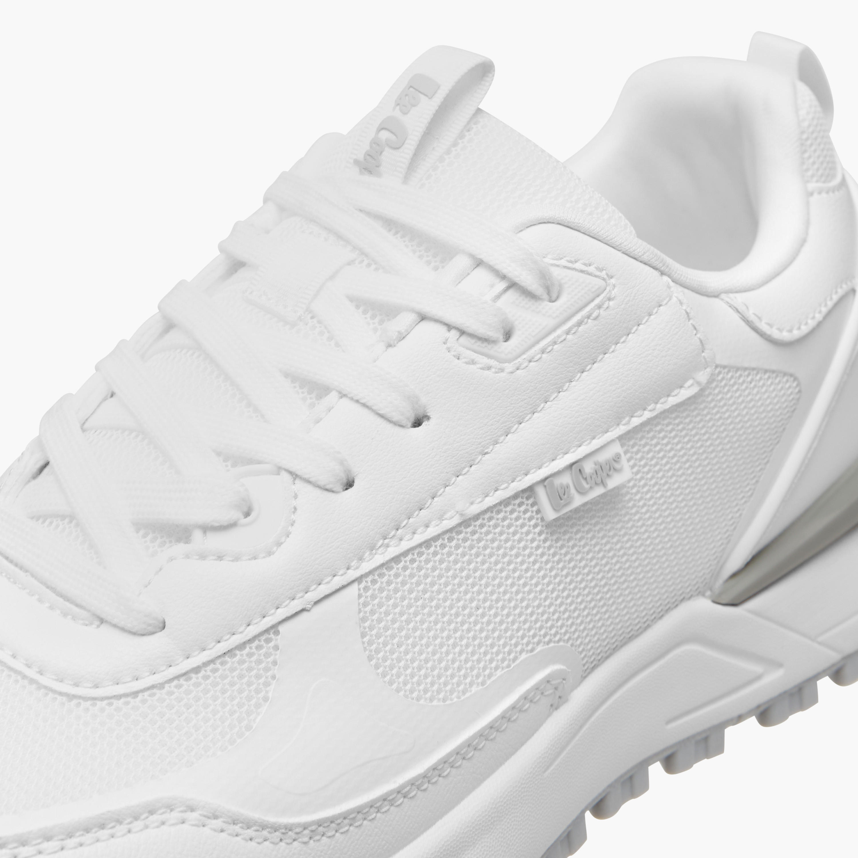 Lee Cooper Men's Panelled Sneakers with Lace-Up Closure-men-shoes-sneakers-image-4