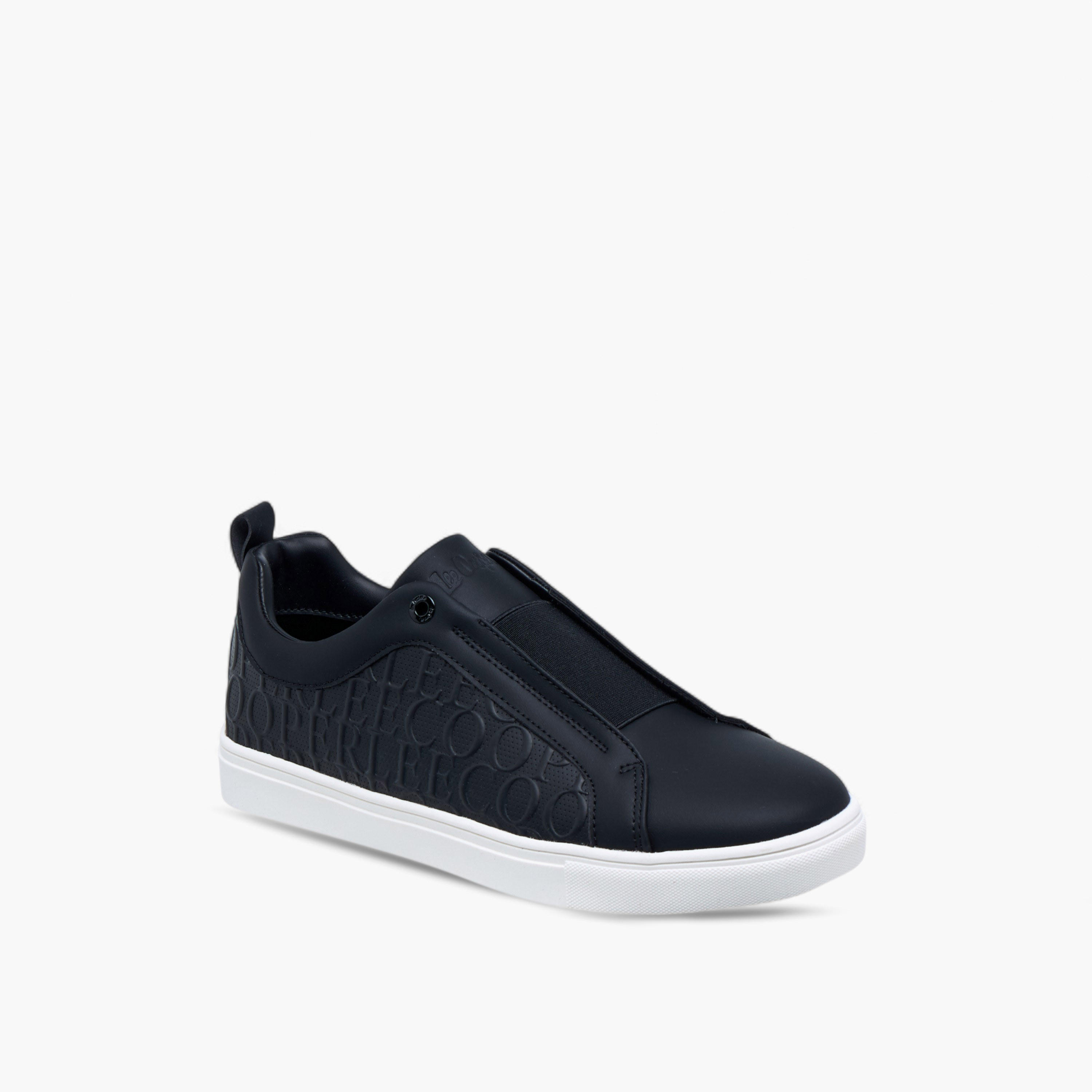 Lee Cooper Men's Embossed Slip-On Loafers-men-shoes-loafersandmoccasins-image-2