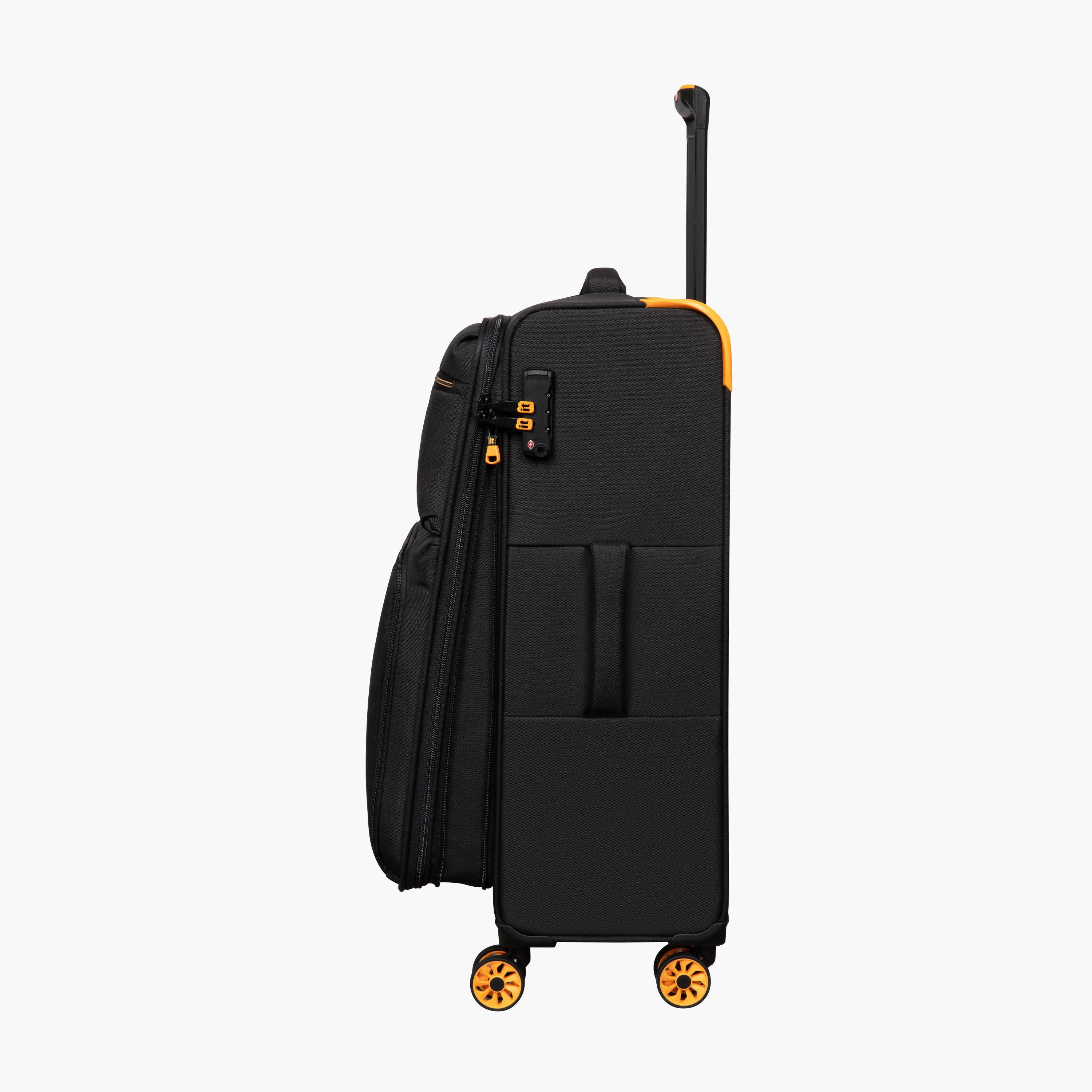 IT Solid Softcase Trolley Bag with Retractable Handle - 24 Inches Check-in Bag-travel-luggagesandbags-luggage-image-5