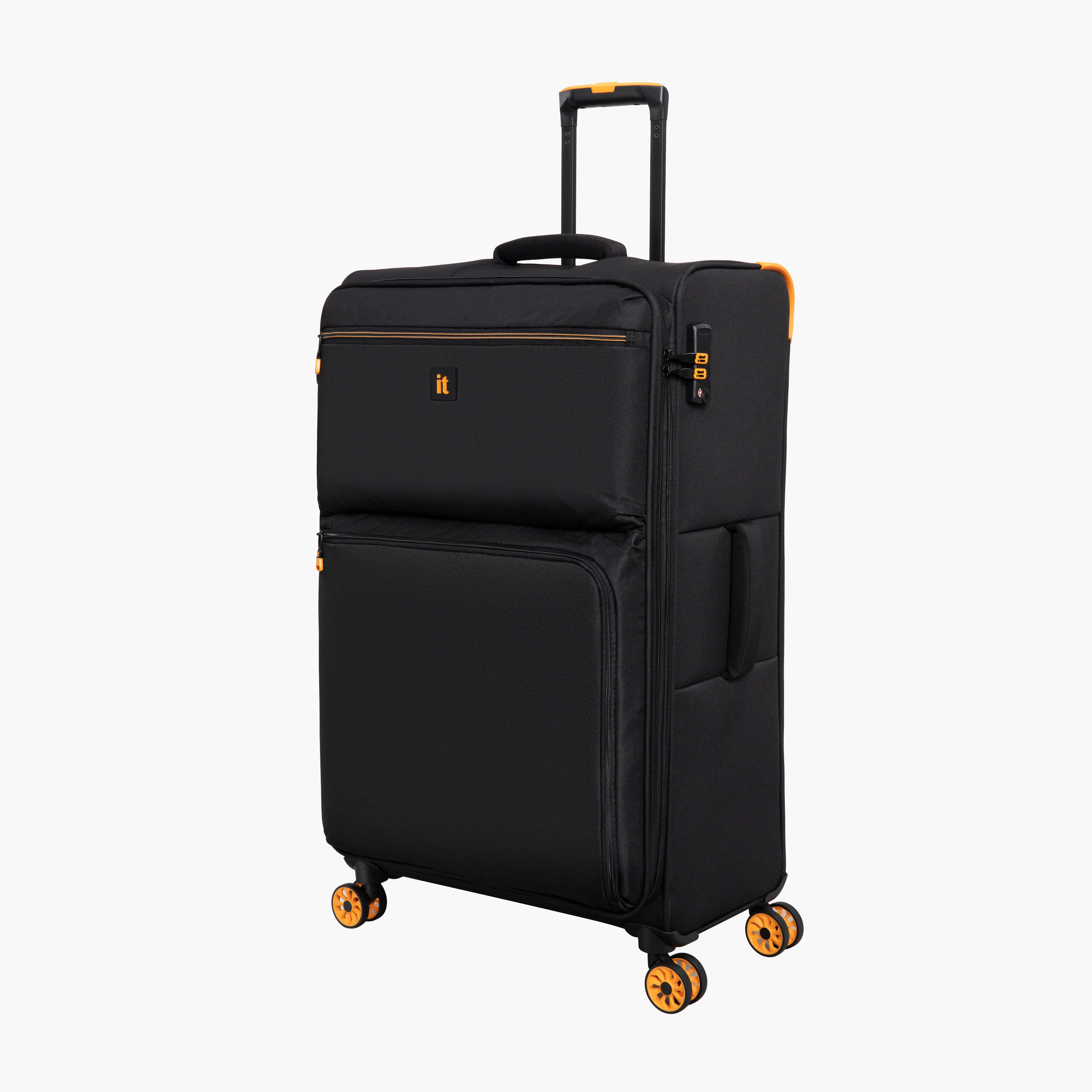 شنطة ترولي سادة ناعمة بمقبض قابل للسحب من آي تي - 28 بوصة - شنطة شحن-travel-luggagesandbags-luggage-image-2