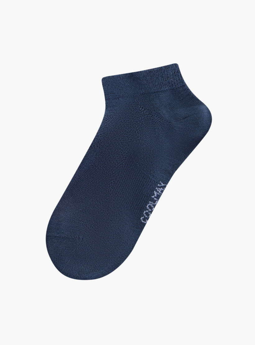 طقم جوارب بطول 3 أزواج الكاحل بطبعات شعار من داش-women-socksandstockings-image-2