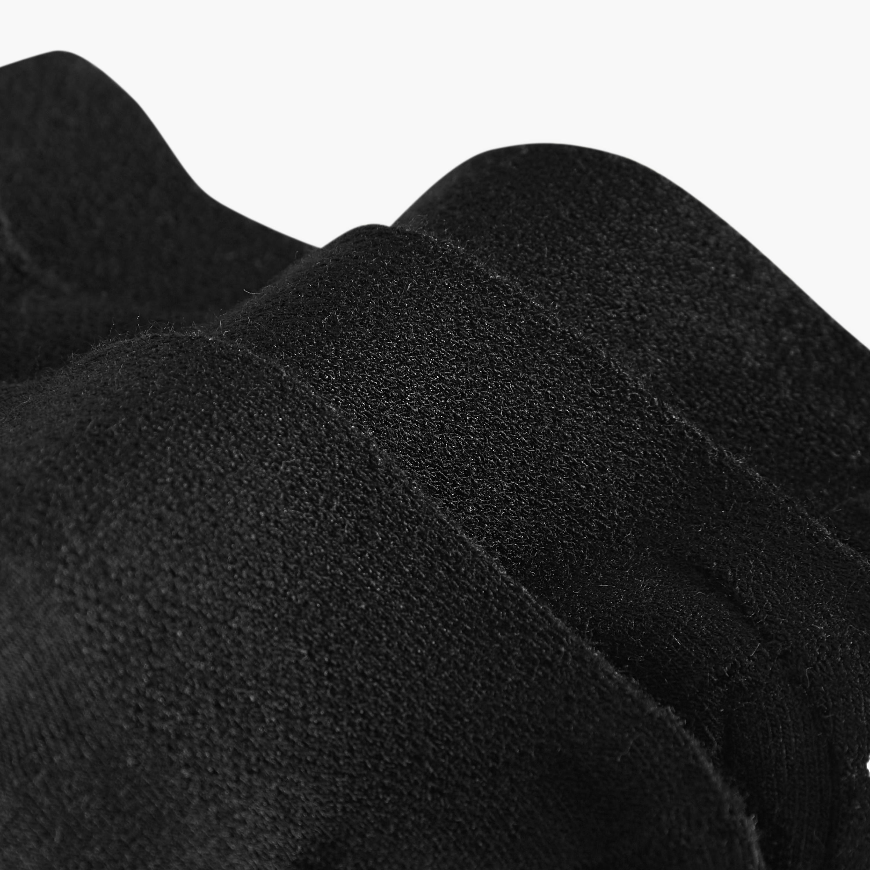 Dash Logo Print Non Terry Ankle Length Socks - Set of 3-men-socks-image-4