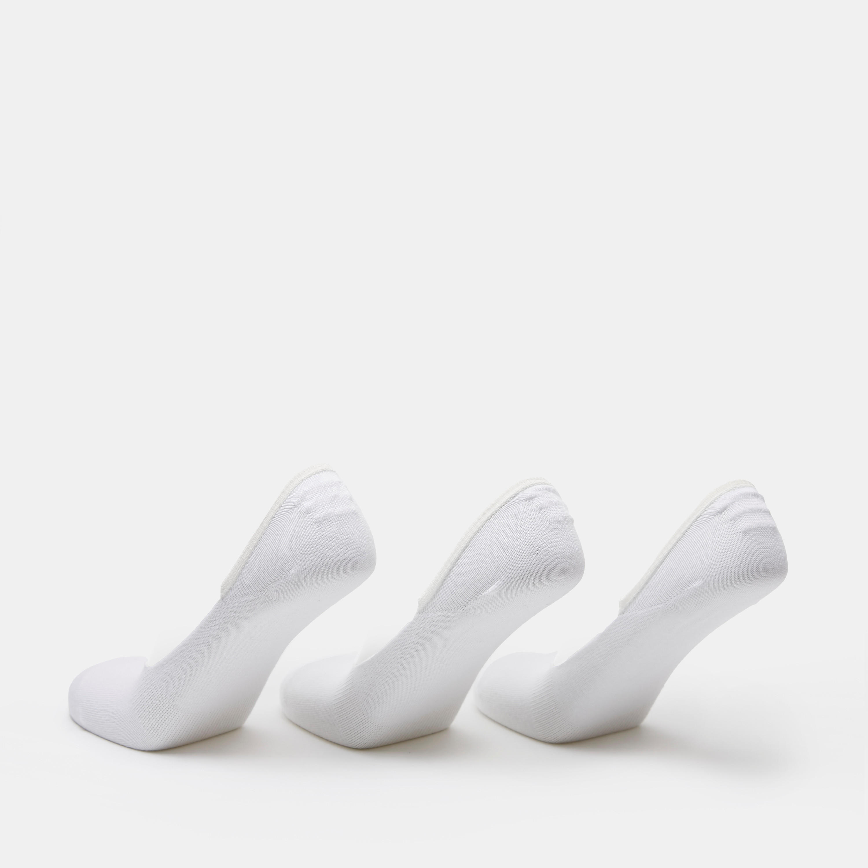 Shoemart Solid No Show Socks - Set of 3-men-socks-image-3