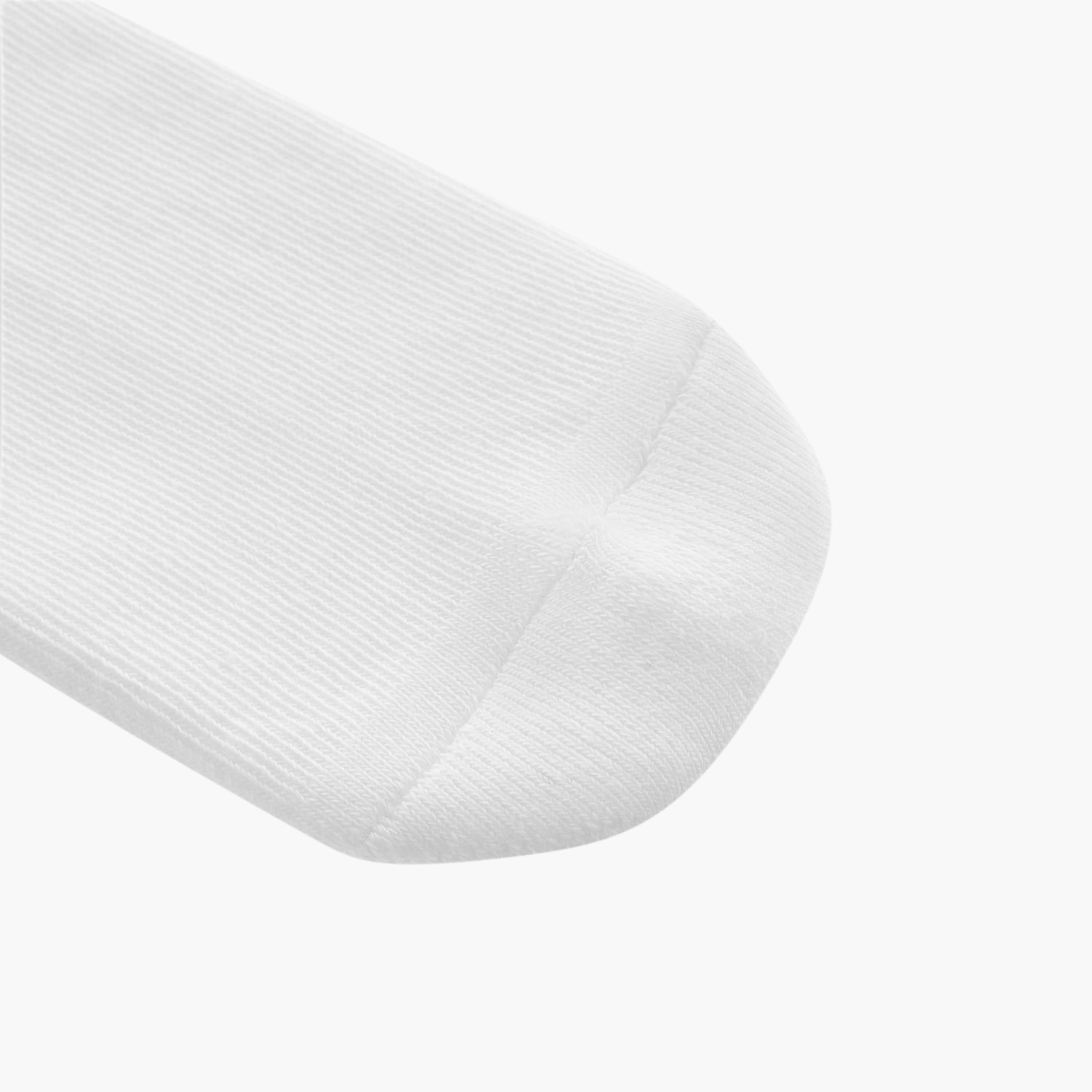 طقم جوارب رياضية موسّدة 3 أزواج سادة بطول الكاحل من داش-men-socks-image-3