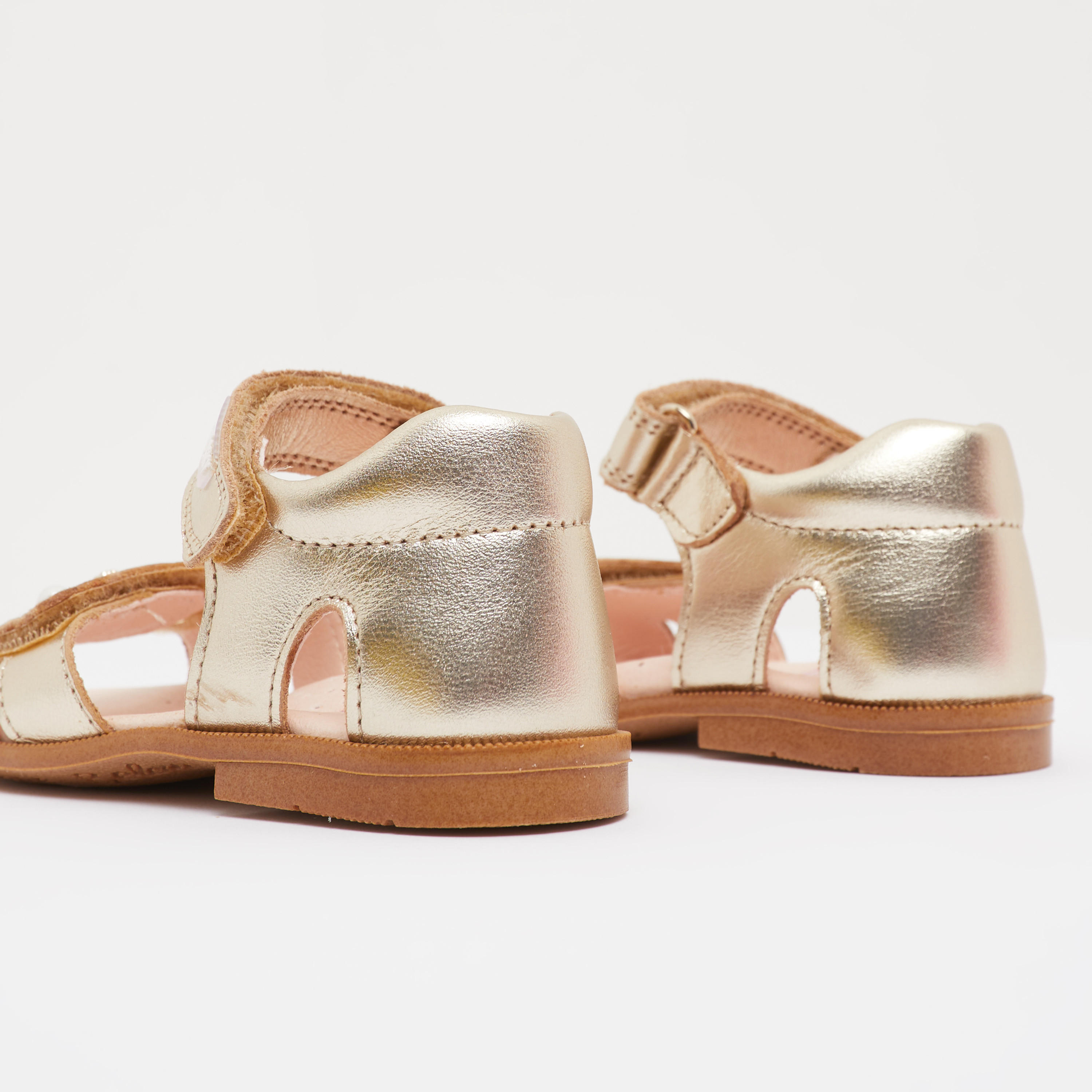 Pablosky Girls' Strap Sandals with Hook and Loop Closure-girls-shoes-sandals-image-3