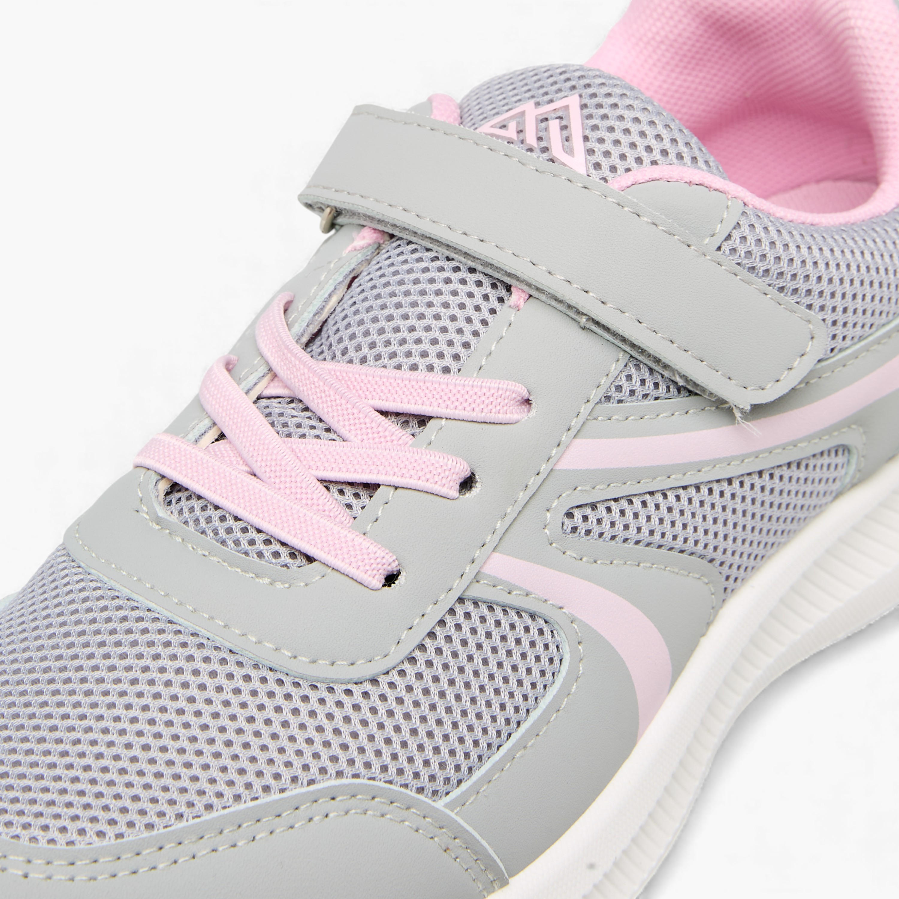 Oaklan by Shoexpress Girls Hook & Loop Sports Shoes-girls-shoes-sports-image-4