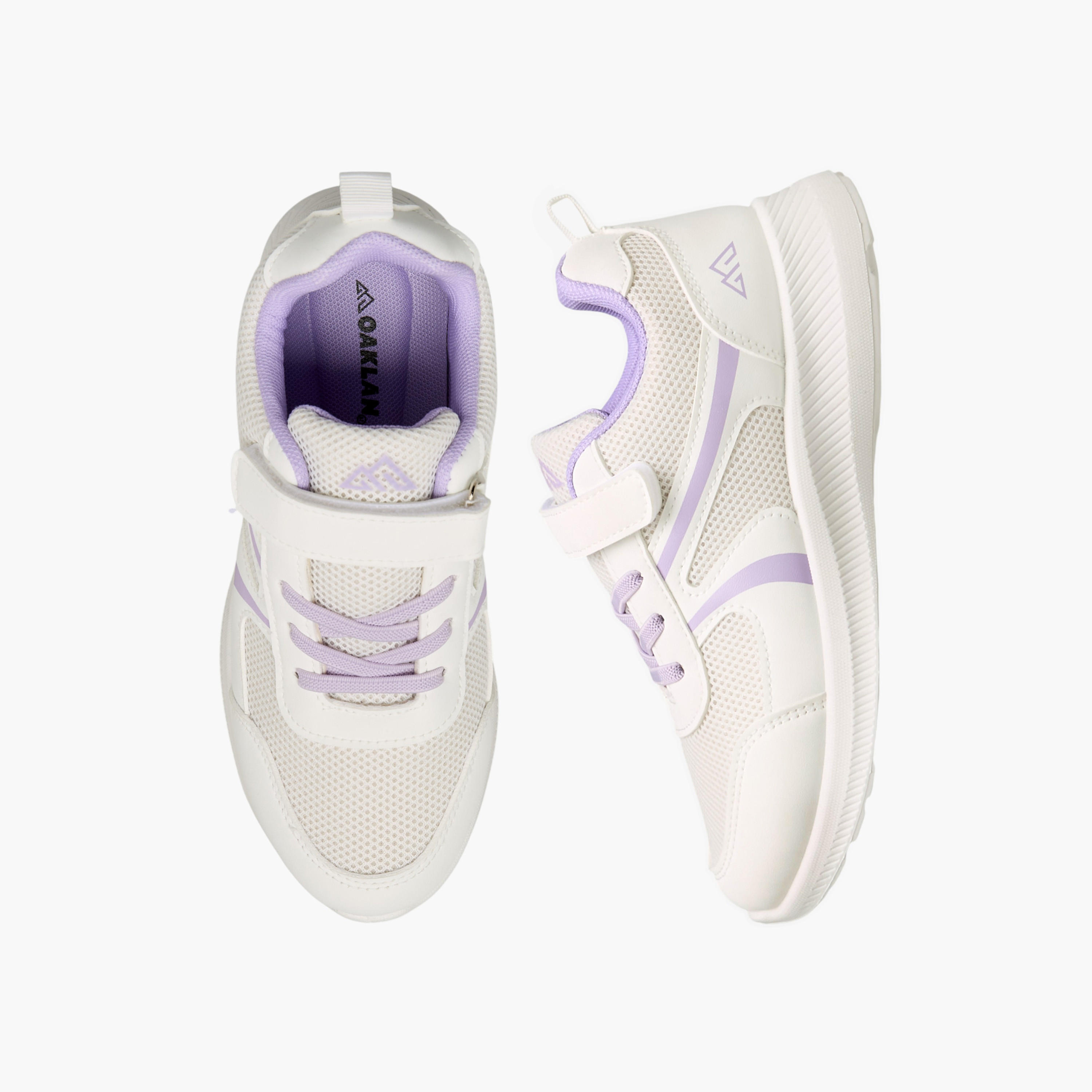 Oaklan by Shoexpress Girls Hook & Loop Sports Shoes-girls-shoes-sports-image-1