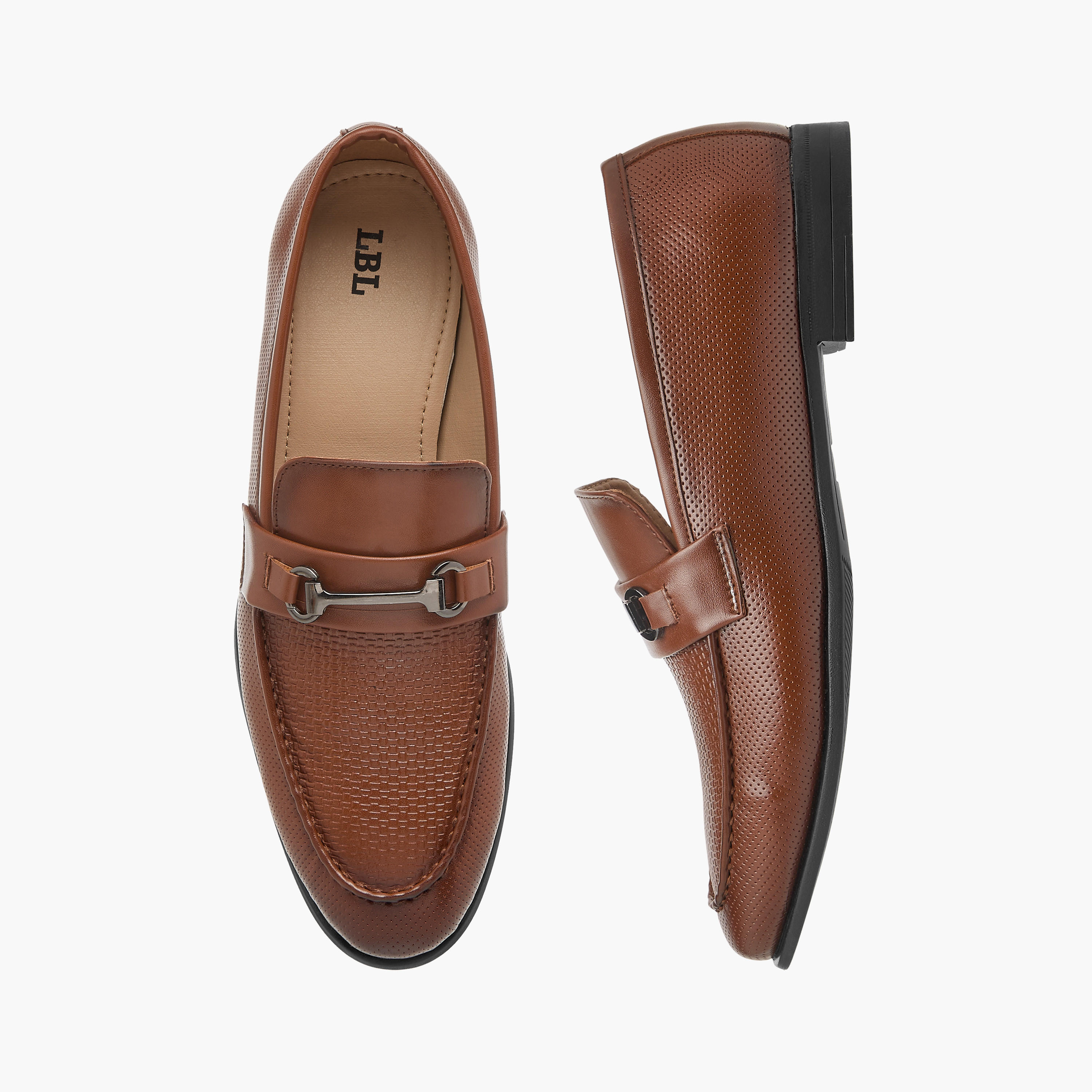 LBL by Shoexpress Metal Accent Slip-On Loafers-men-shoes-loafersandmoccasins-image-1