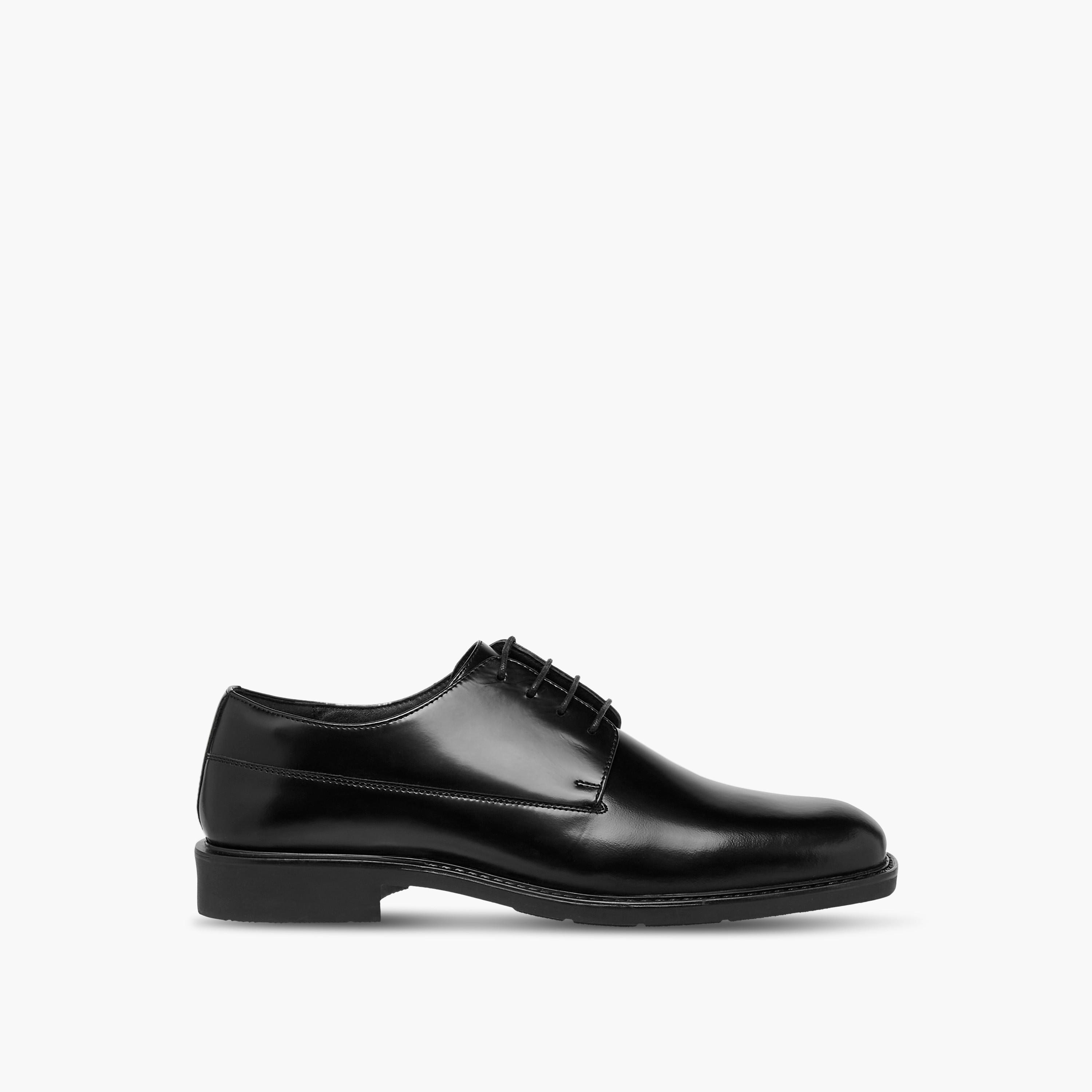Duchini Men's Leather Solid Lace-Up Derby Shoes-men-shoes-formalshoes-image-3