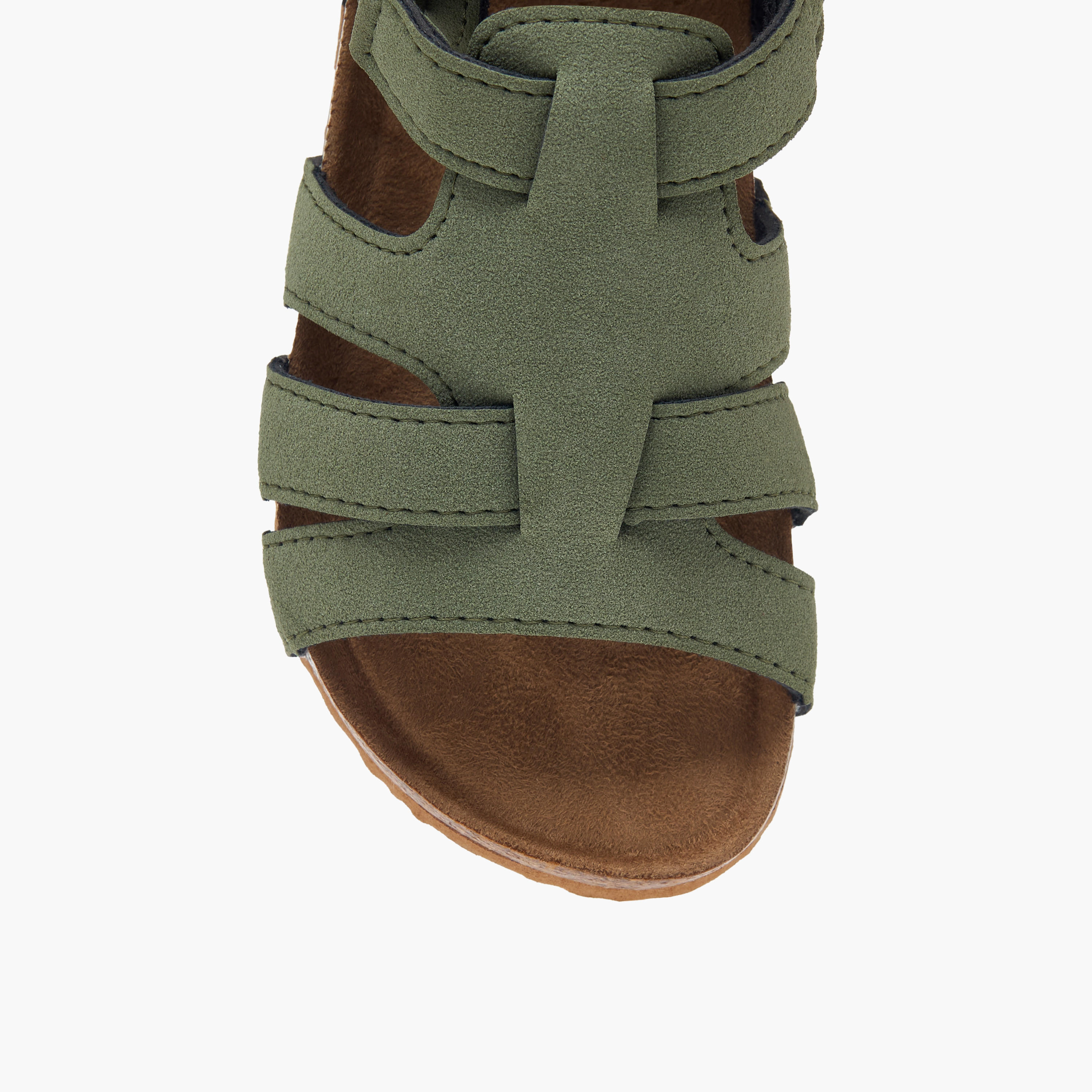 LBL by Shoexpress Strappy Sandals with Hook and Loop Closure-boys-shoes-sandals-image-3