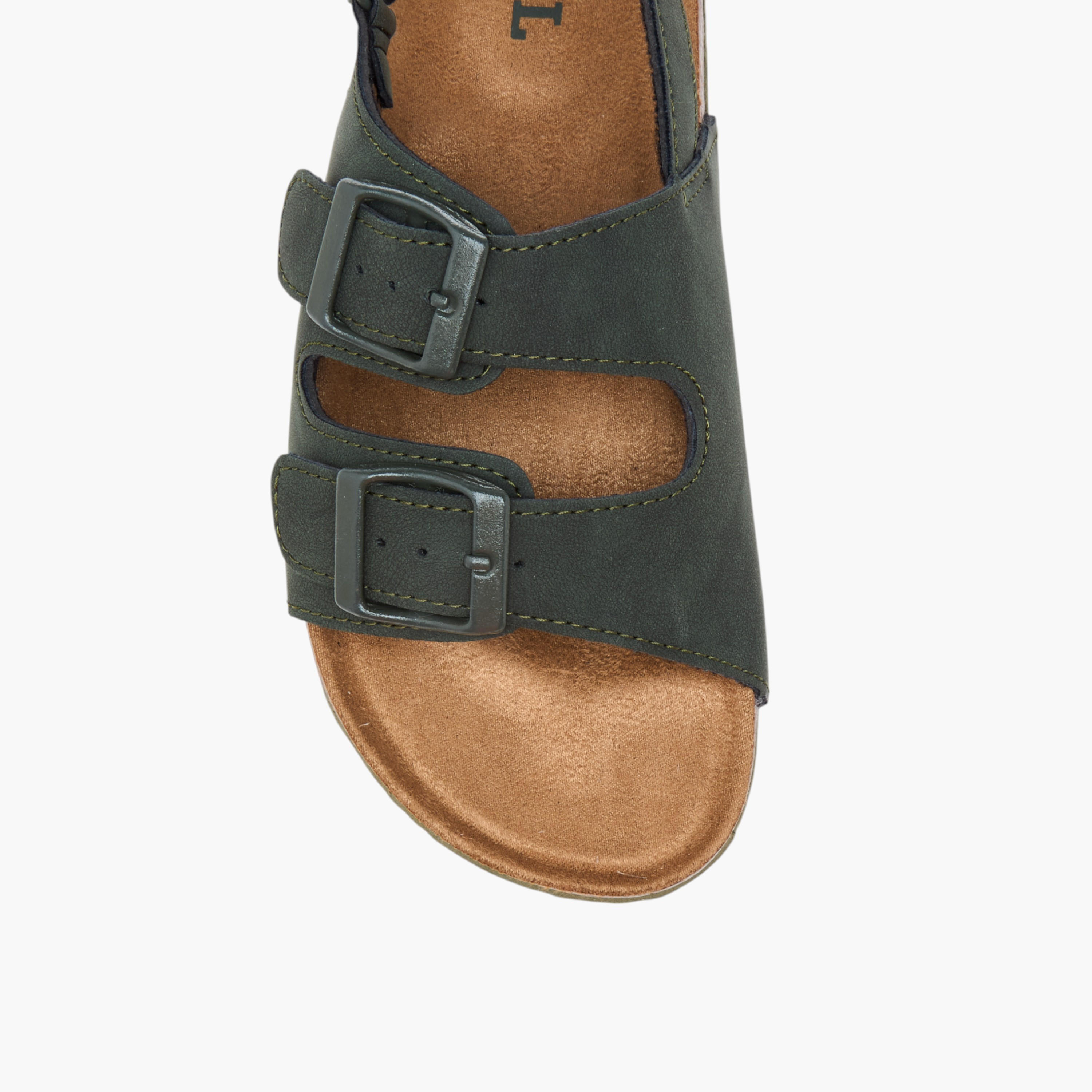 LBL by Shoexpress Buckle Accent Strap Sandals with Hook and Loop Closure-boys-shoes-sandals-image-3