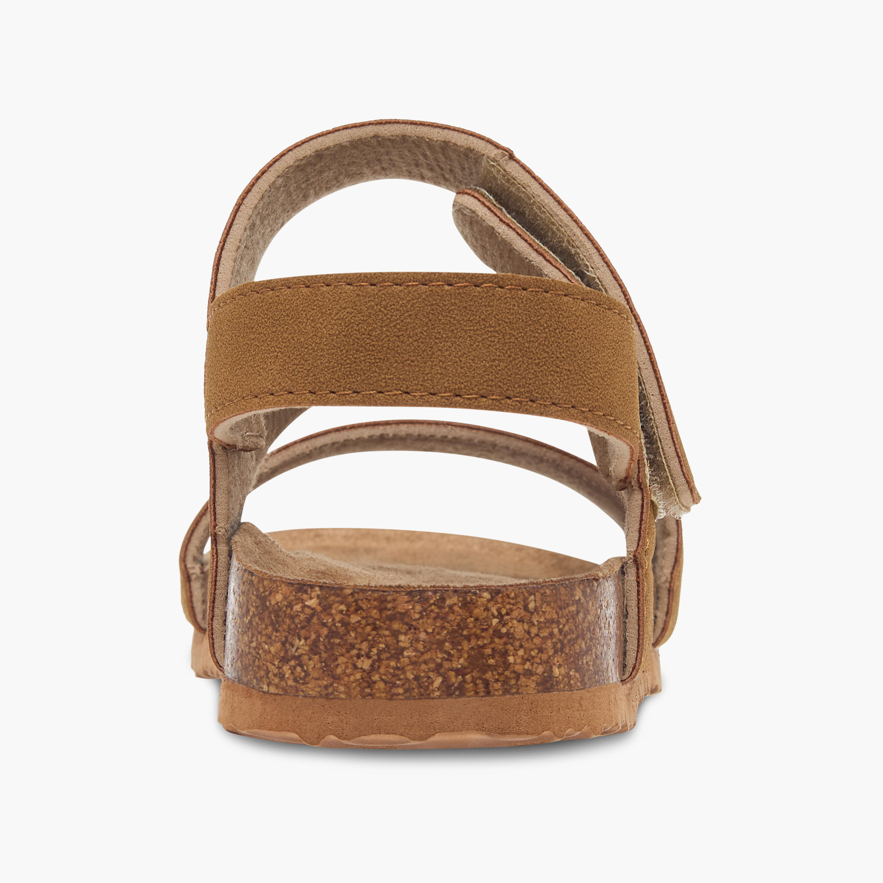 LBL by Shoexpress Stitch Detail Sandals with Hook and Loop Closure-boys-shoes-sandals-image-4