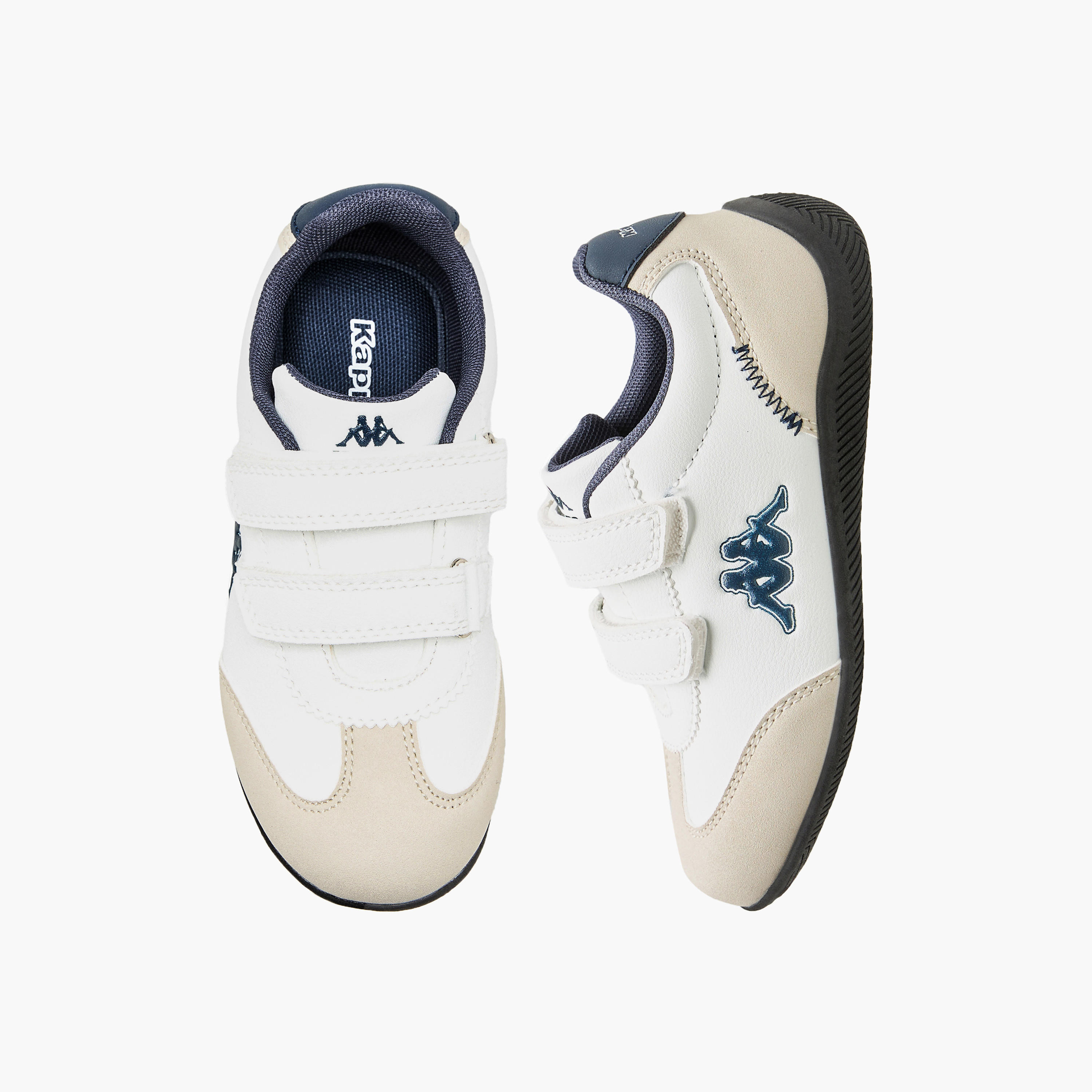 Kappa Boys Colourblock Hook & Loop Sports Shoes-boys-shoes-sports-image-1