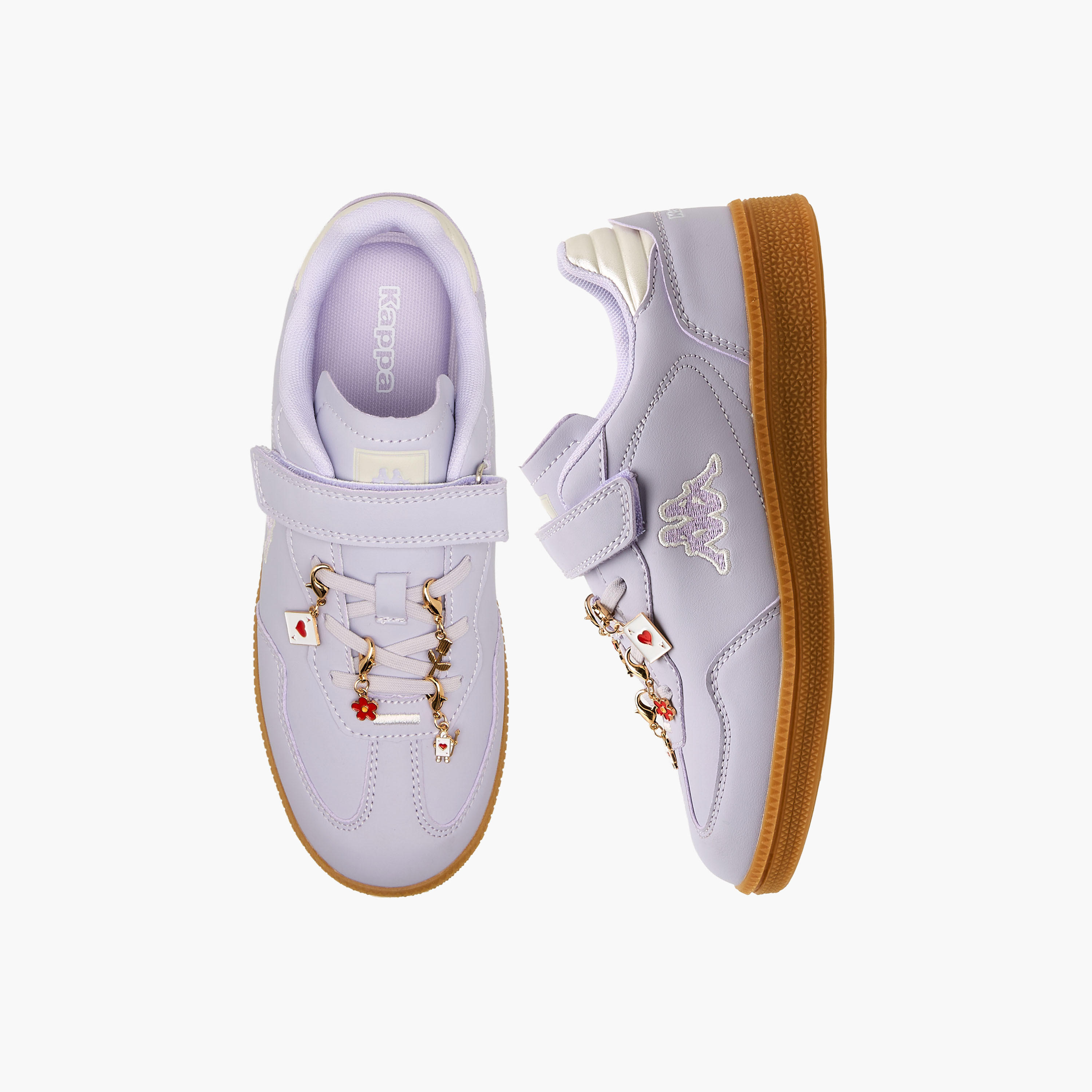 Kappa Girls Hook and Loop Ankle Sneakers-girls-shoes-sneakers-image-1