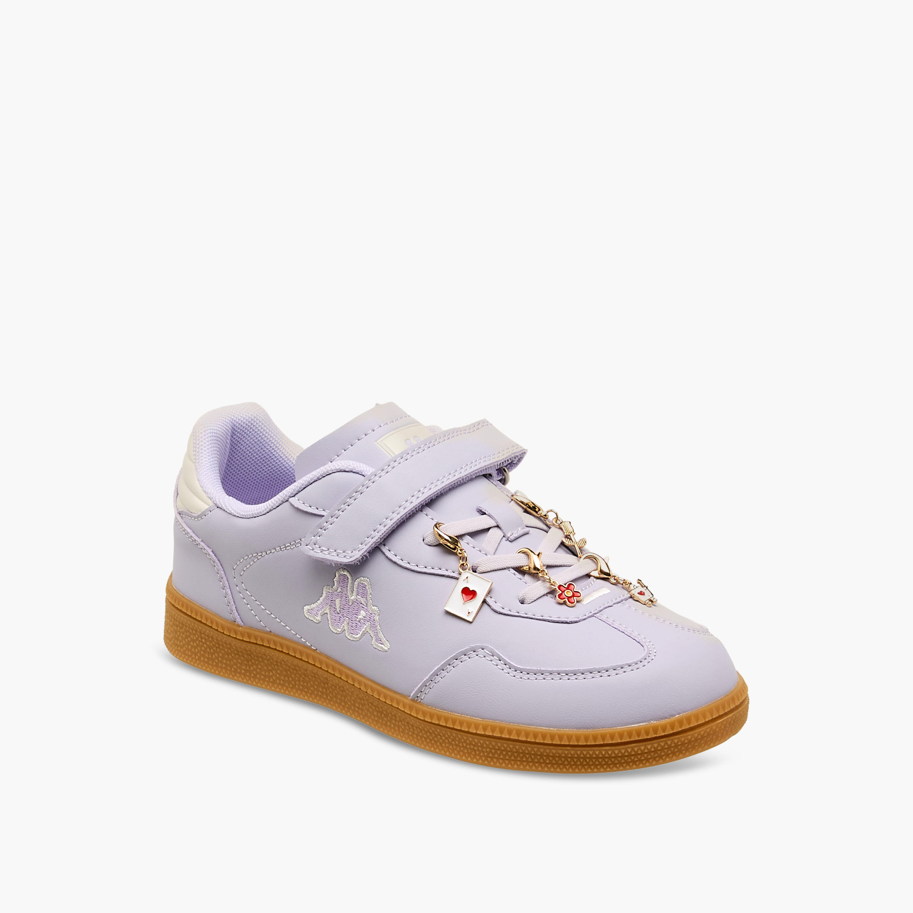 Kappa Girls Hook and Loop Ankle Sneakers-girls-shoes-sneakers-image-2