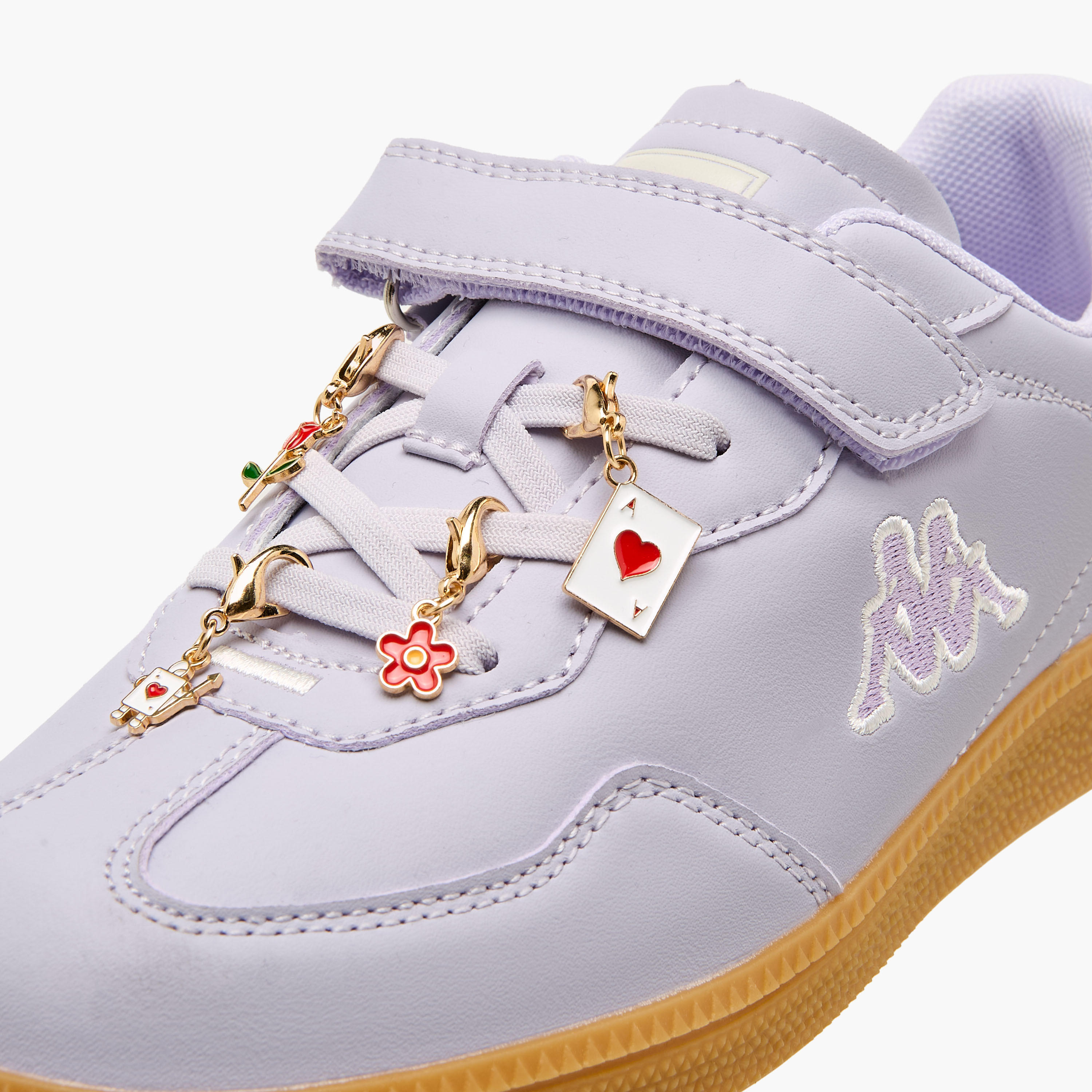 Kappa Girls Hook and Loop Ankle Sneakers-girls-shoes-sneakers-image-4