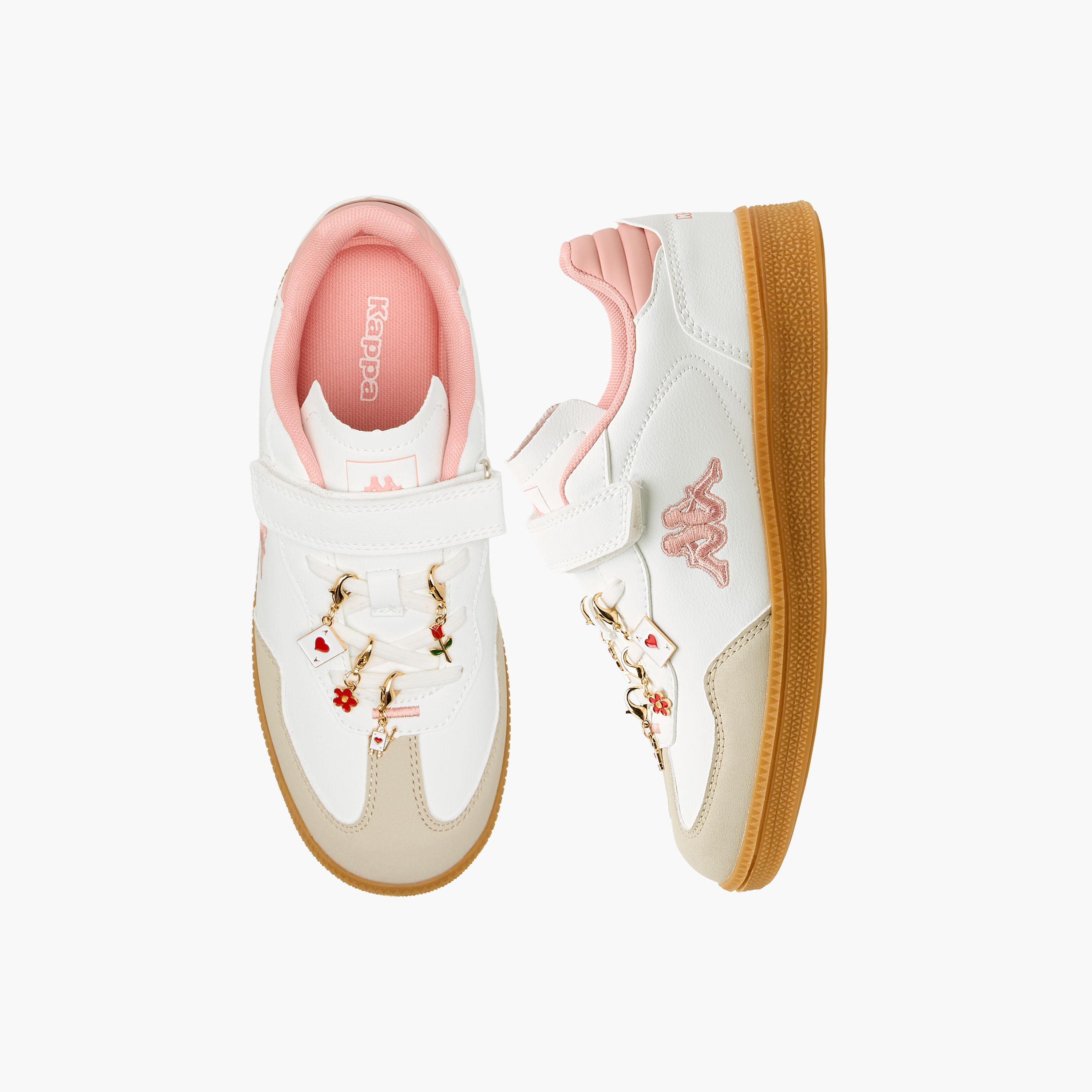 Kappa Girls Hook and Loop Ankle Sneakers-girls-shoes-sneakers-image-1