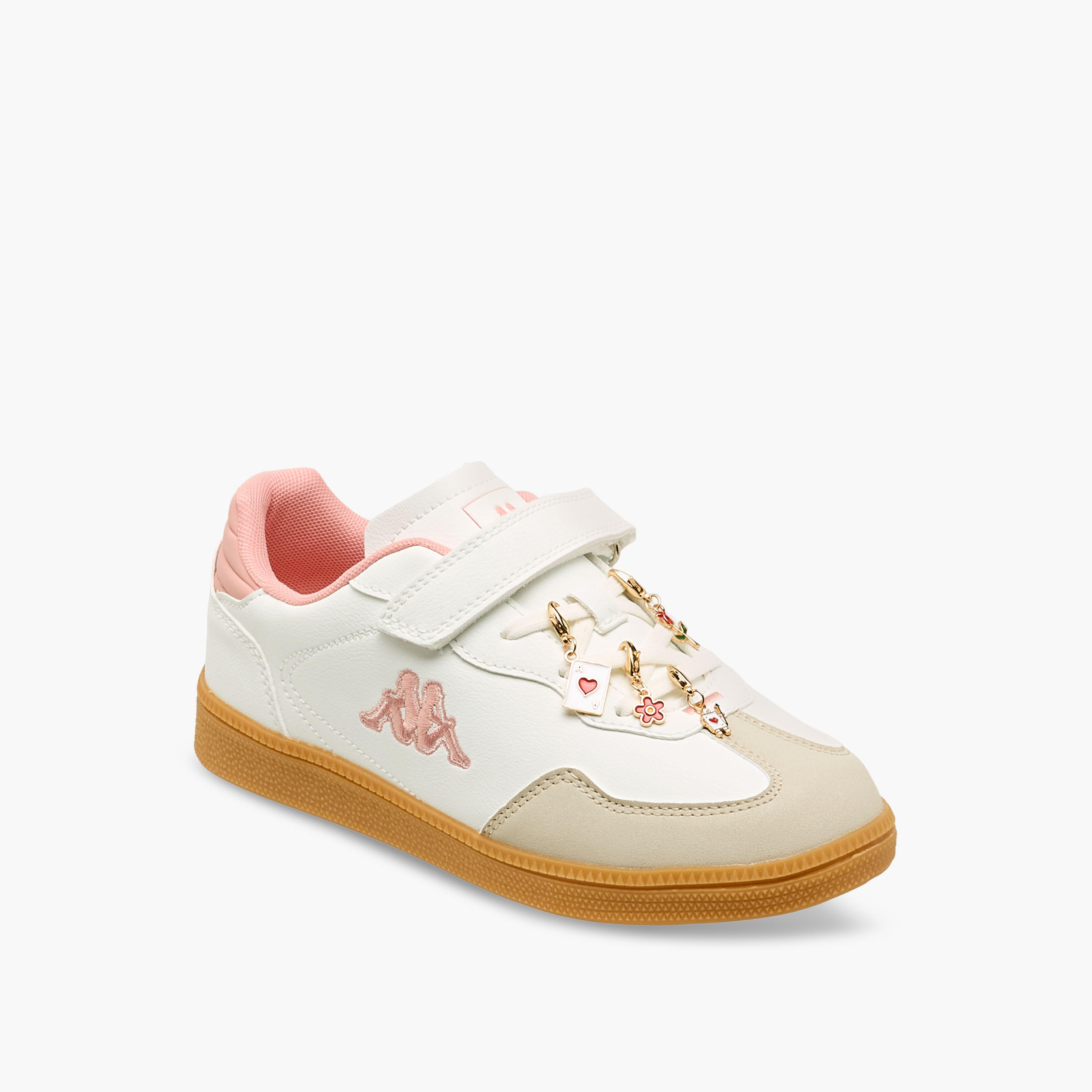 Kappa Girls Hook and Loop Ankle Sneakers-girls-shoes-sneakers-image-2
