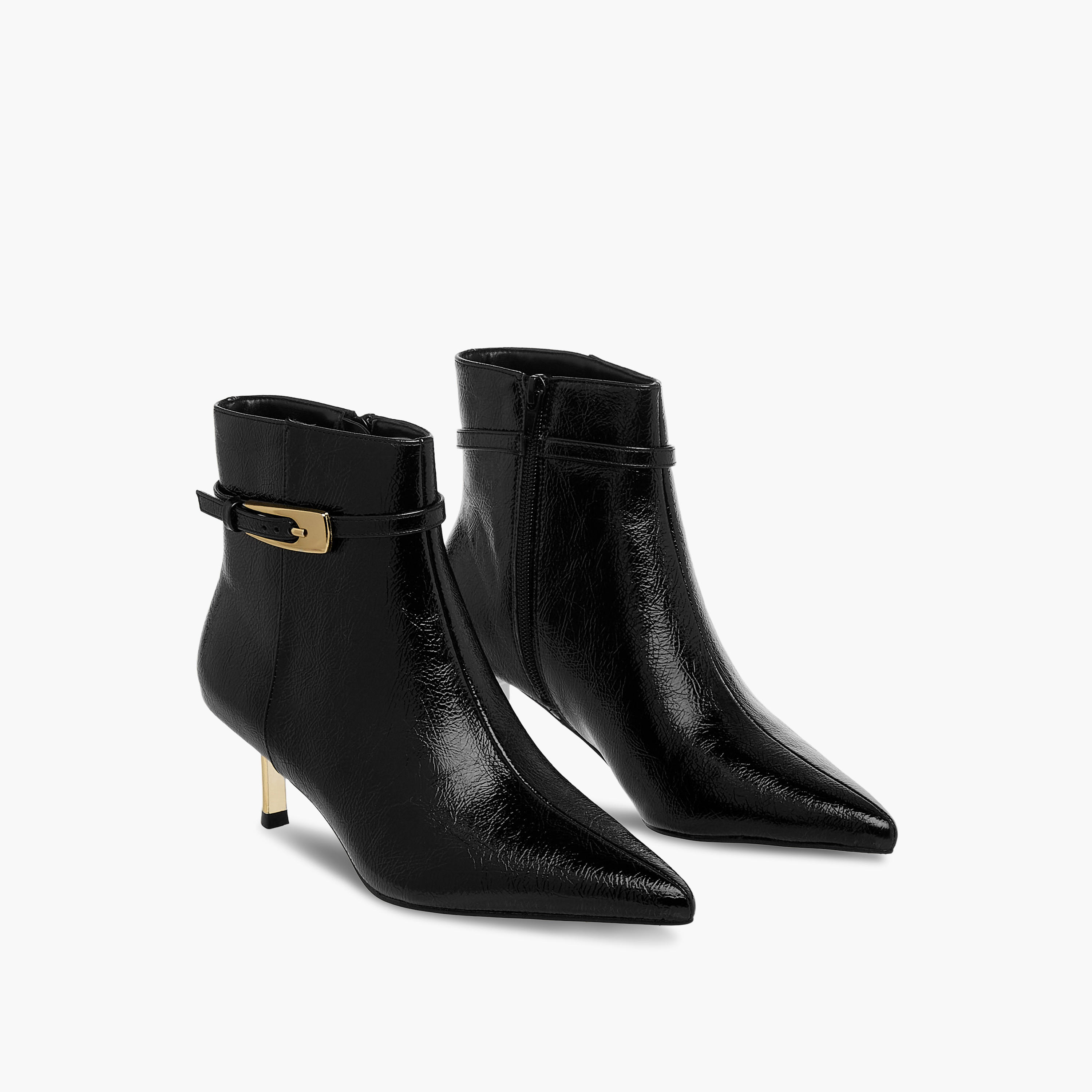 بوت بطول الكاحل بإبزيم للنساء من سيليست-women-shoes-boots-image-1