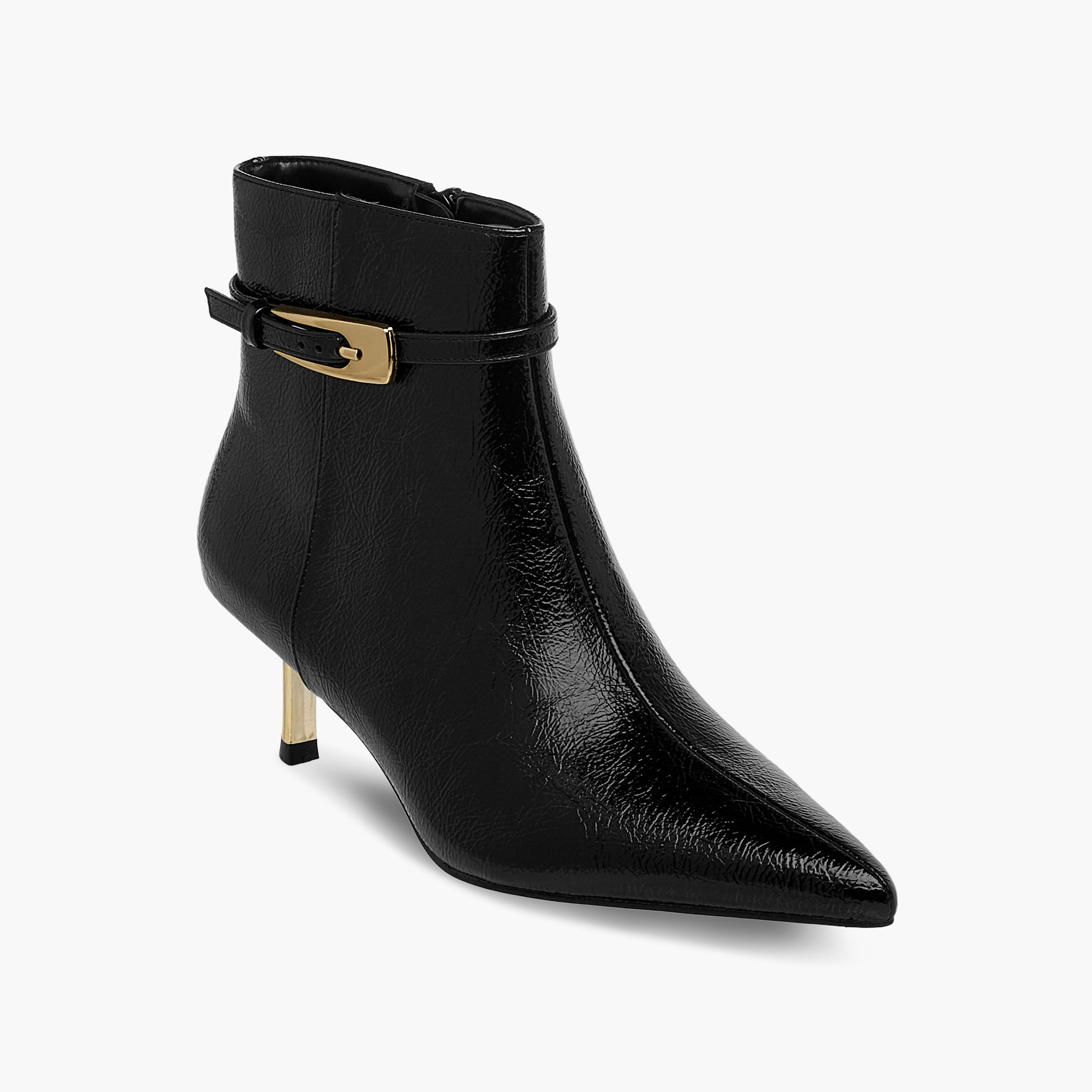 بوت بطول الكاحل بإبزيم للنساء من سيليست-women-shoes-boots-image-2