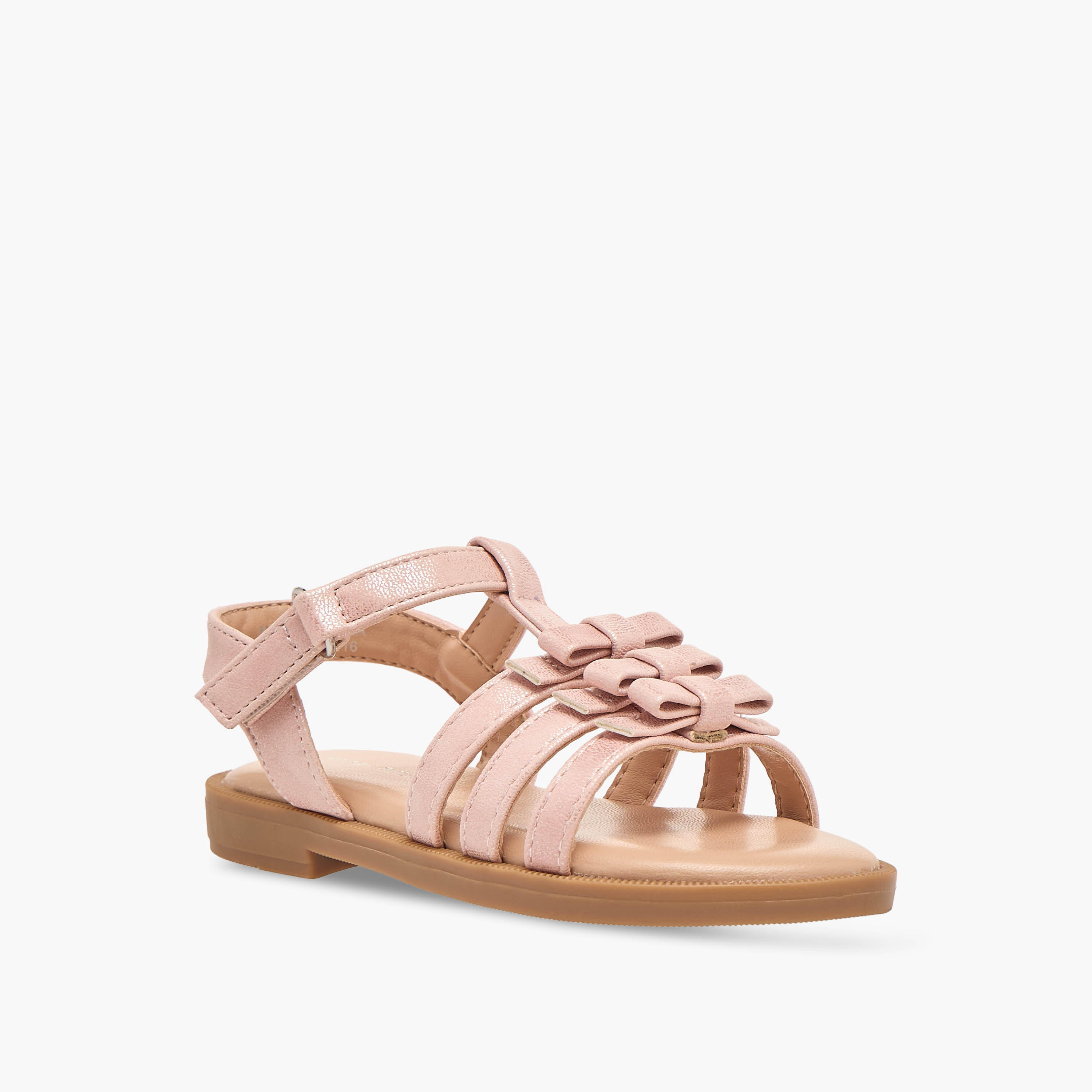 Flora Bella Girls Hook & Loop Sandals-girls-shoes-sandals-image-2