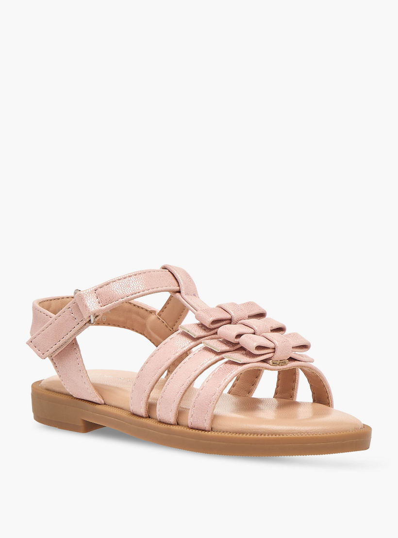 Flora Bella Girls Hook & Loop Sandals-girls-shoes-sandals-image-2