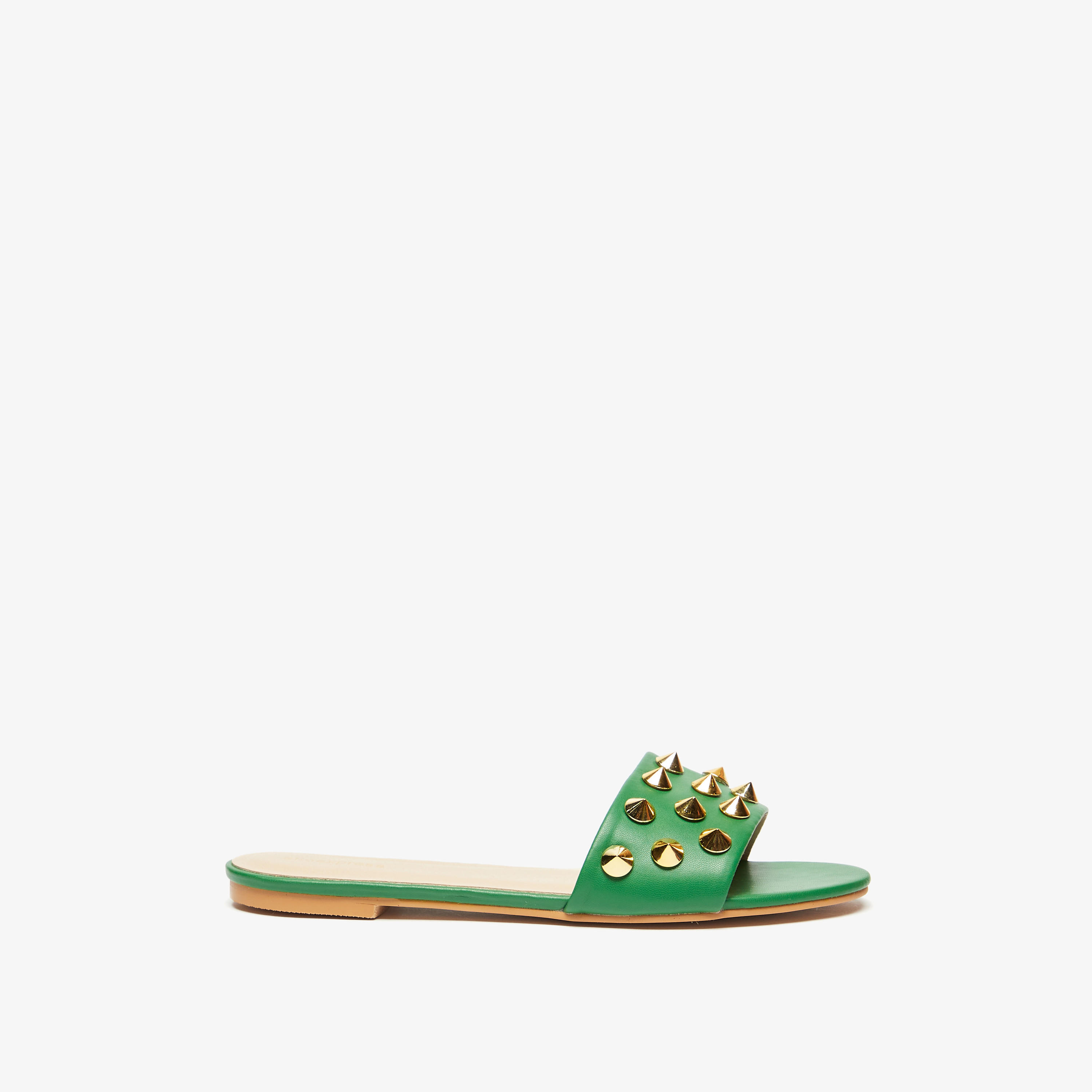 Studded Slip-On Slide Sandals-women-shoes-flats-sandals-image-3
