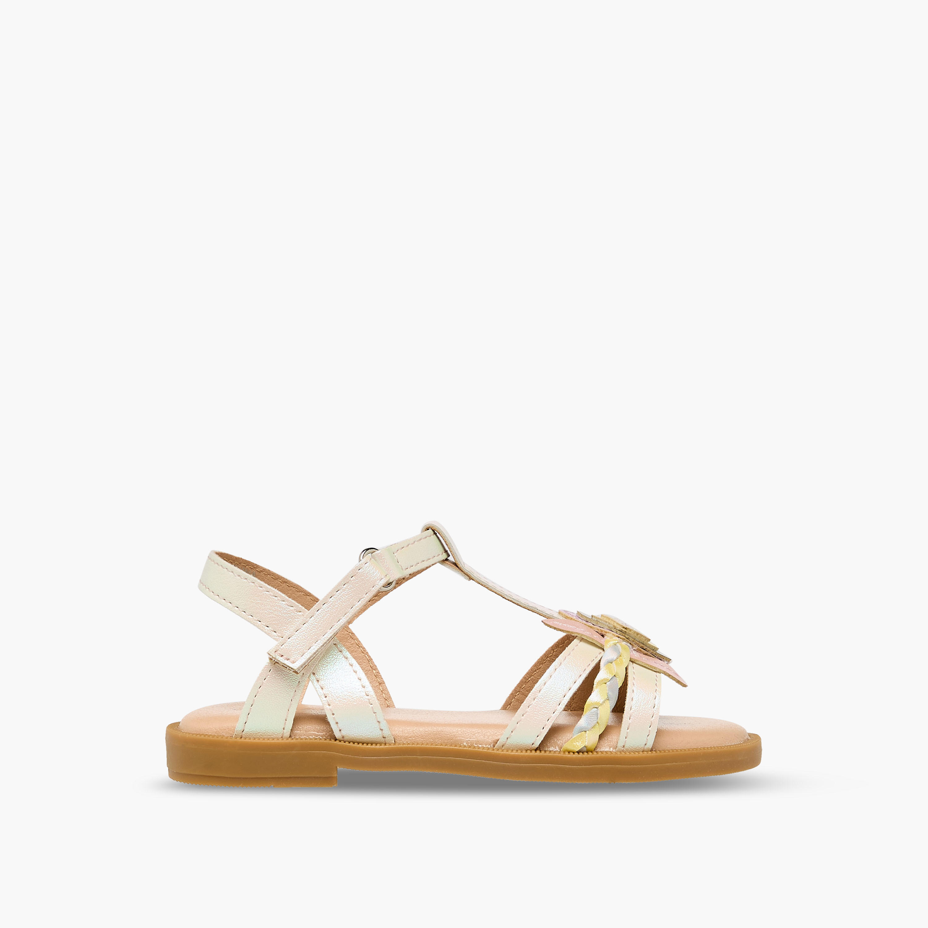 Juniors Girls Hook & Loop Strap Sandals-girls-shoes-sandals-image-2