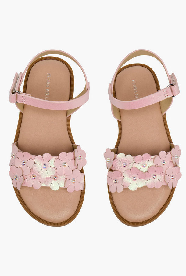 Flora Bella Girls Hook and Loop Closure Sandals-girls-shoes-image-1