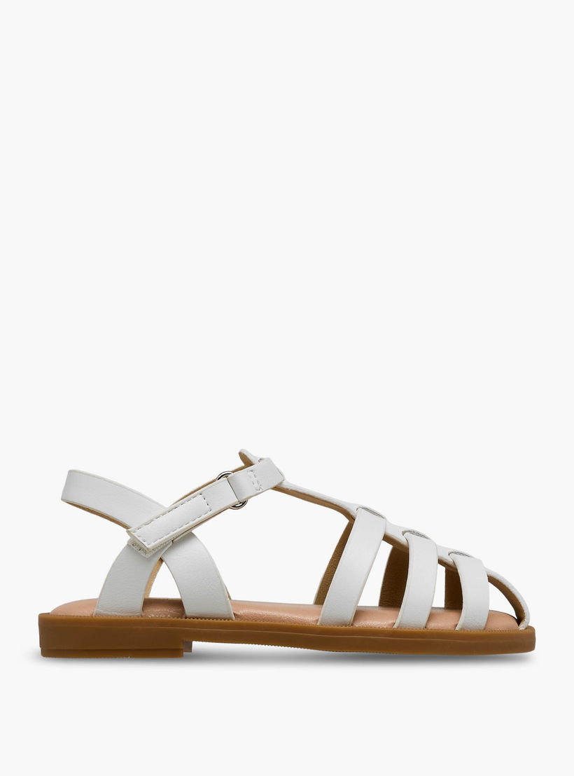 Flora Bella Girls Hook and Loop Closure Sandals-girls-shoes-sandals-image-3