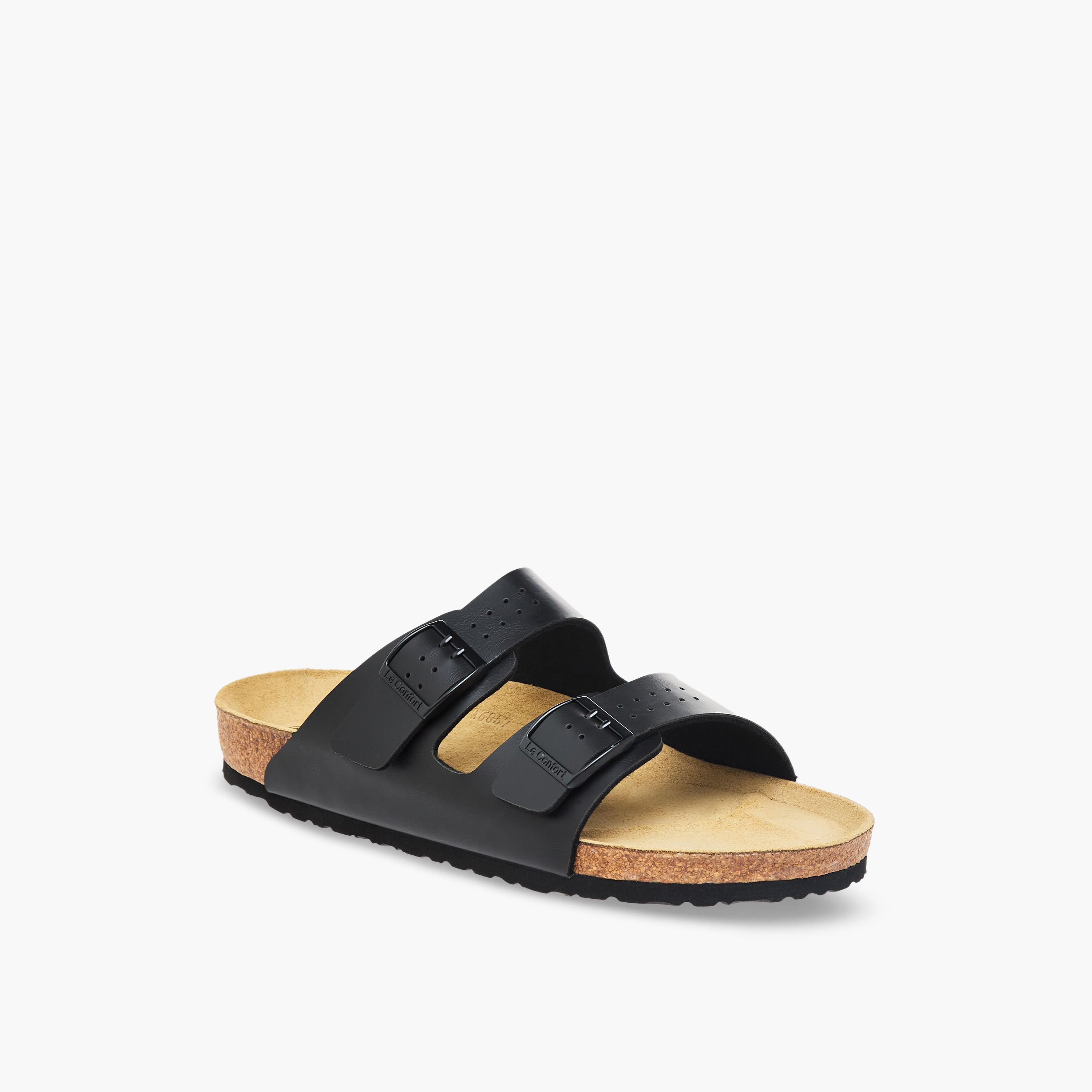 Le Confort Men Buckle Detail Comfort Sandals-men-shoes-sandals-image-3