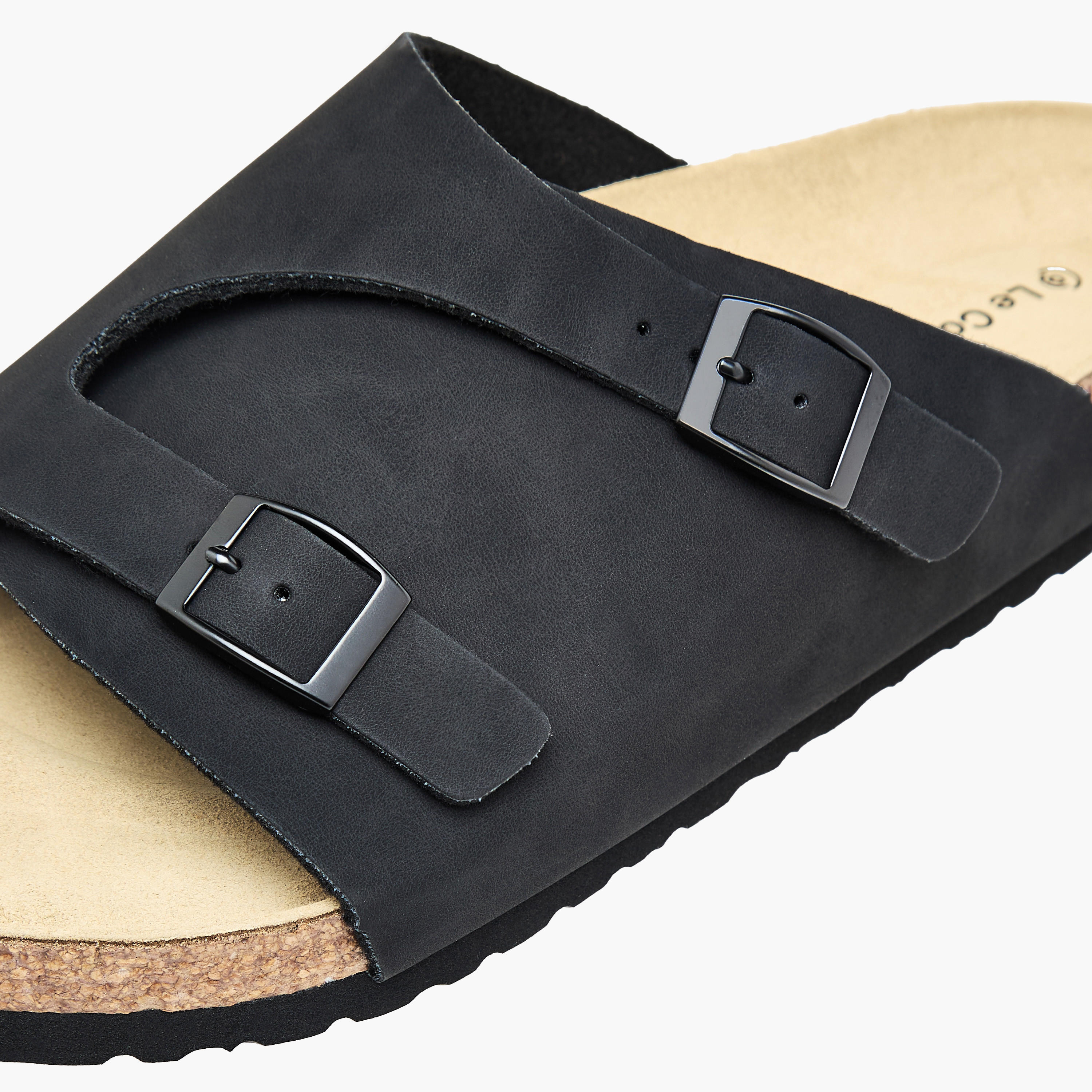 Le Confort Men Buckle Detail Comfort Sandals-men-shoes-sandals-image-4