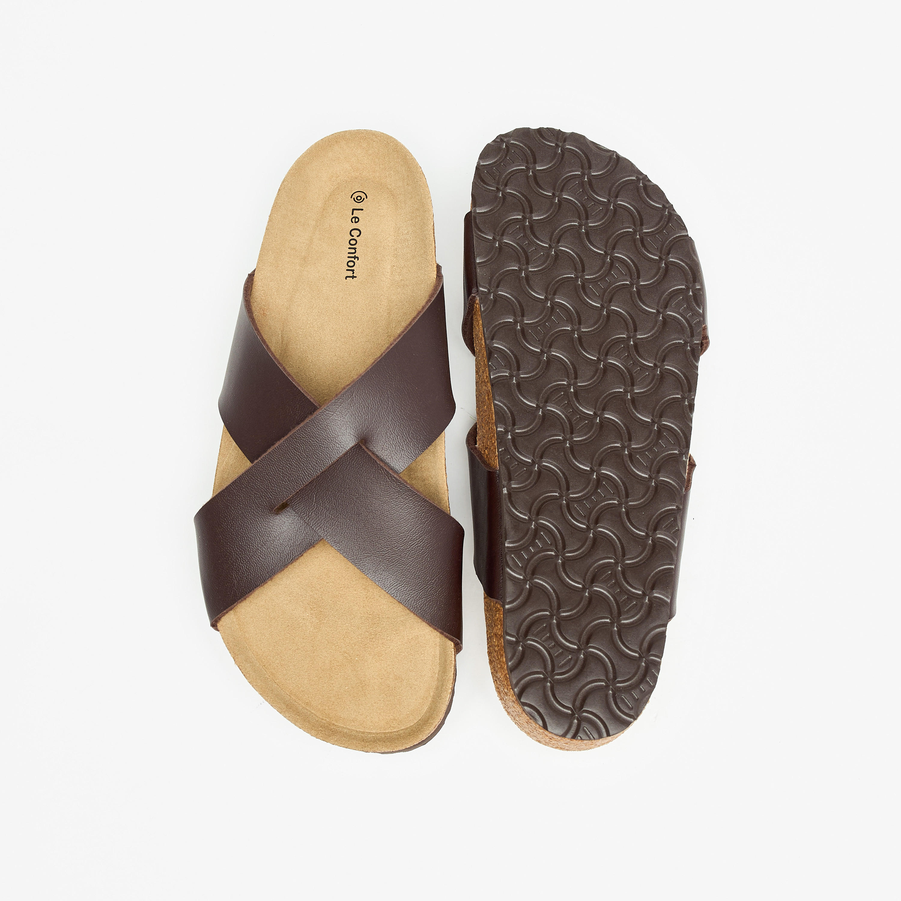 صندل سهل الارتداء بأحزمة متقاطعة من لو كونفورت-men-shoes-sandals-image-5