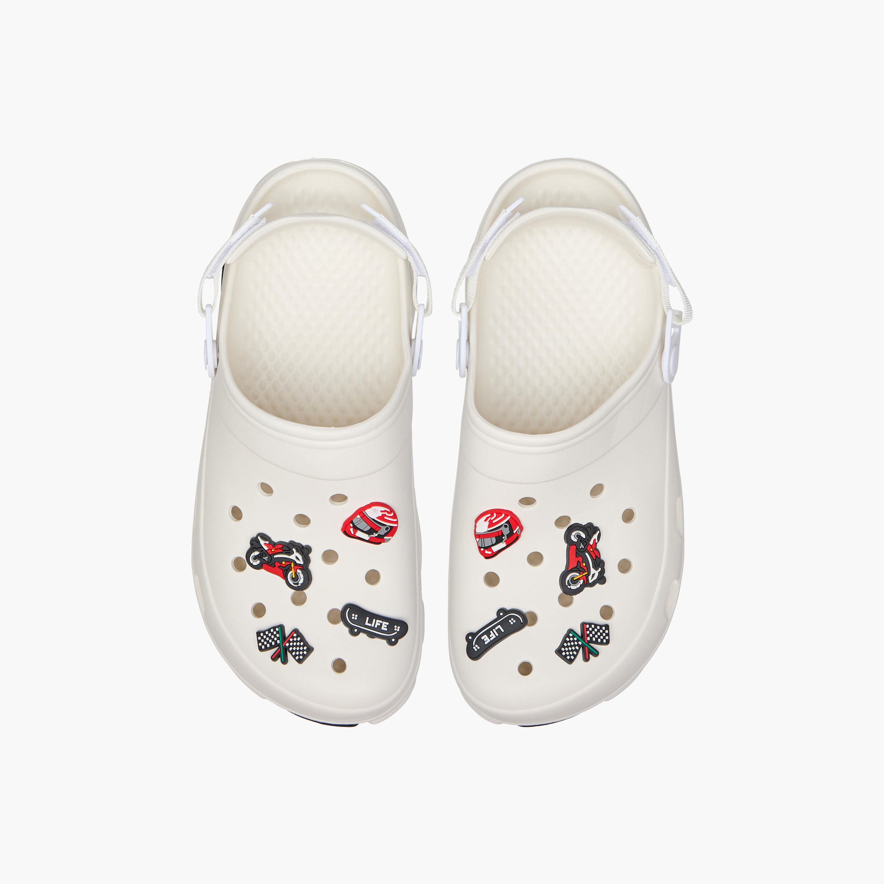 Lee Cooper Men's Applique Detail Clogs with Backstrap-men-shoes-sandals-image-1