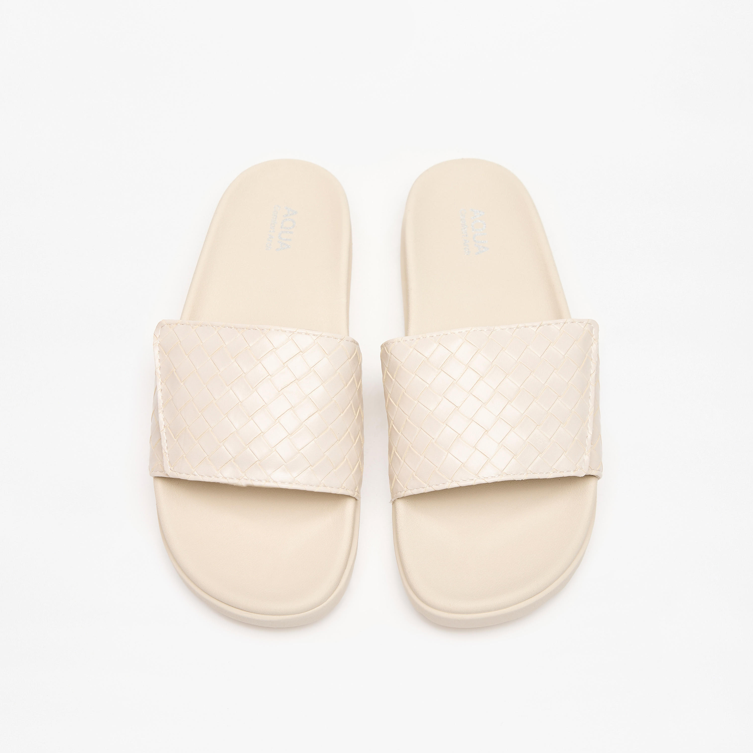 شبشب سهل الارتداء بارز الملمس ويف من أكوا-women-shoes-flipflopsandslides-image-1