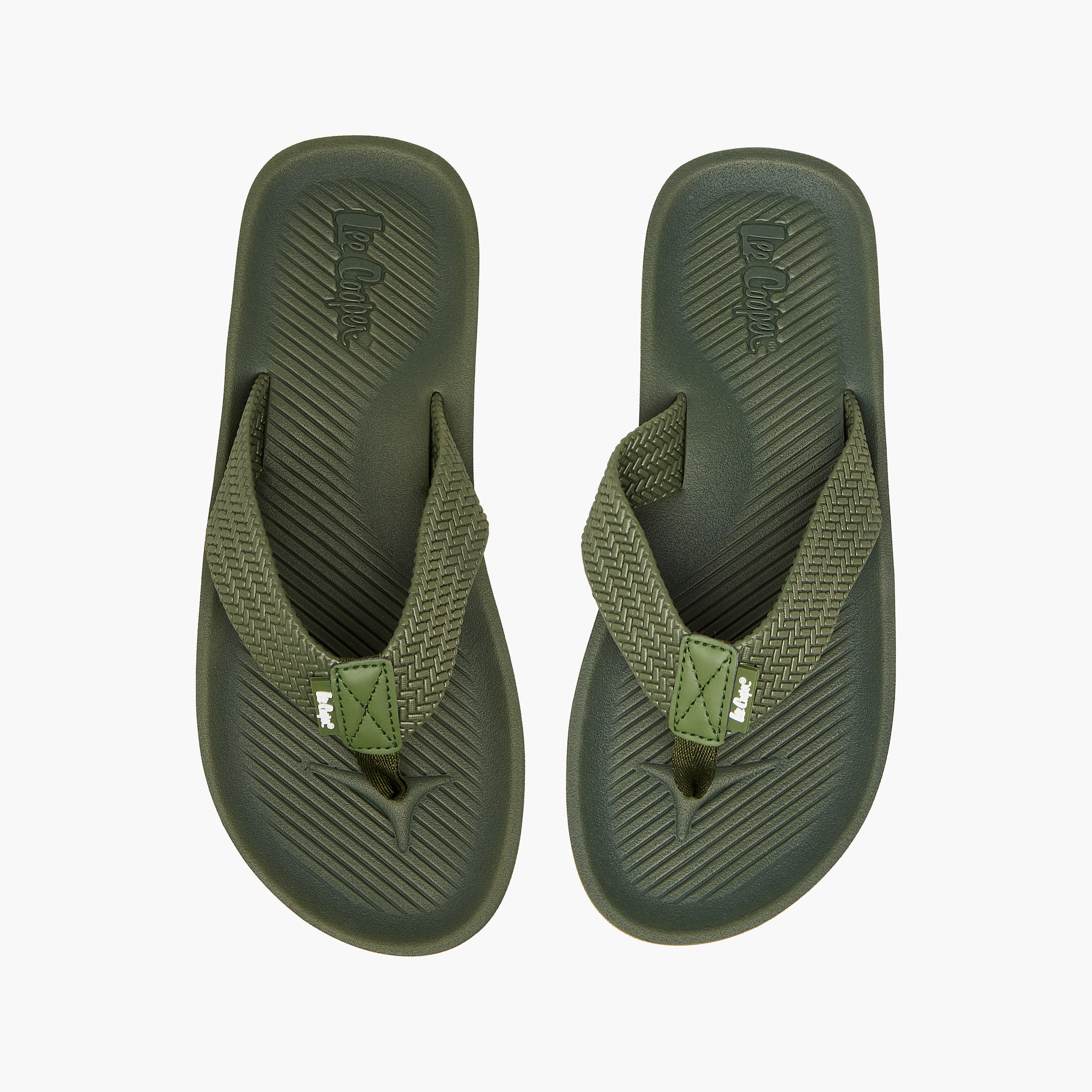 Lee Cooper Men's Textured Thong Slippers-men-shoes-flipflopsandslides-image-1