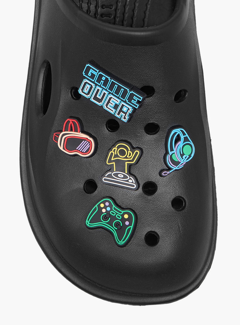 Lee Cooper Men's Accent Detail Slip-On Clogs-men-shoes-sandals-image-3