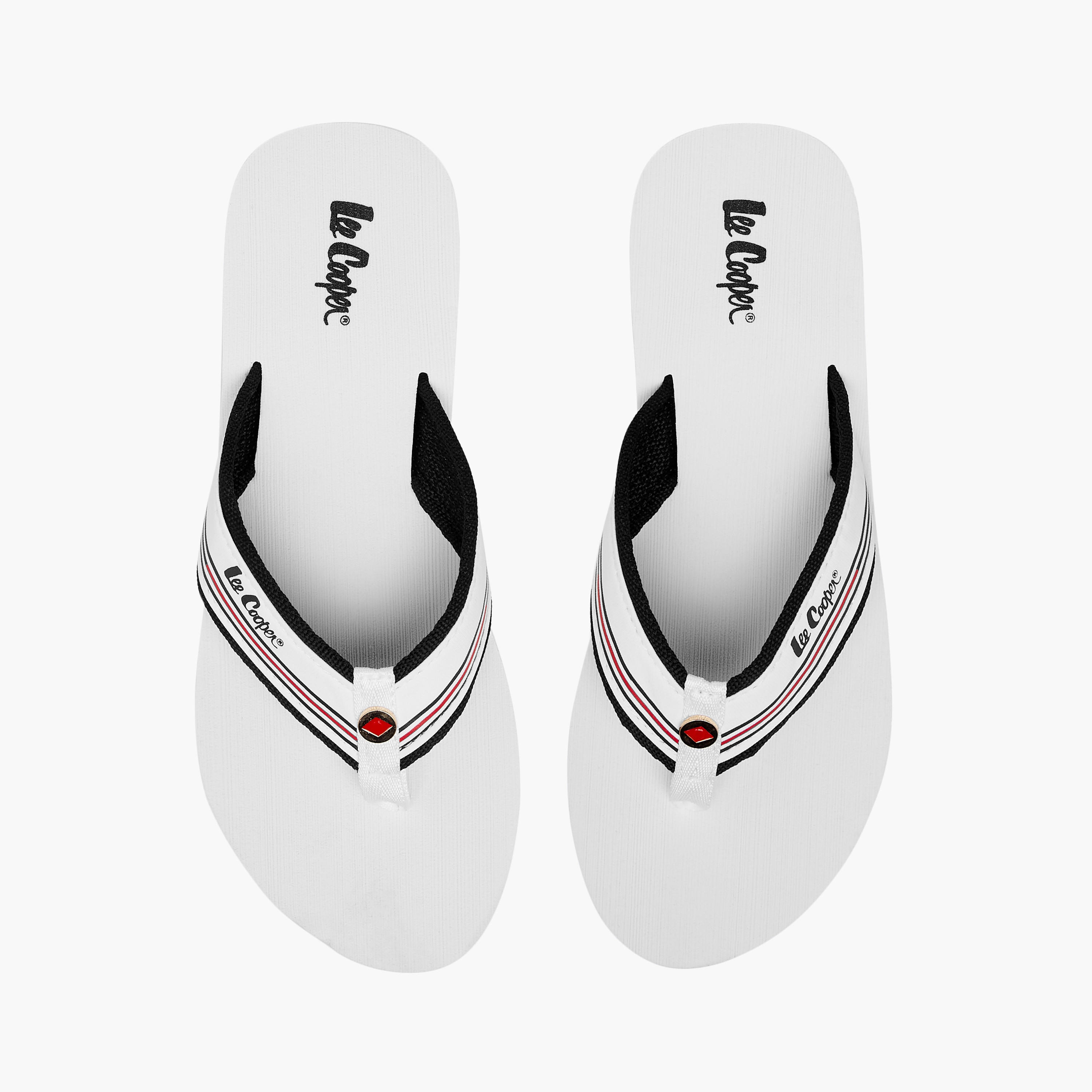 Lee Cooper Women's Striped Thong Slippers-women-shoes-flipflopsandslides-image-1