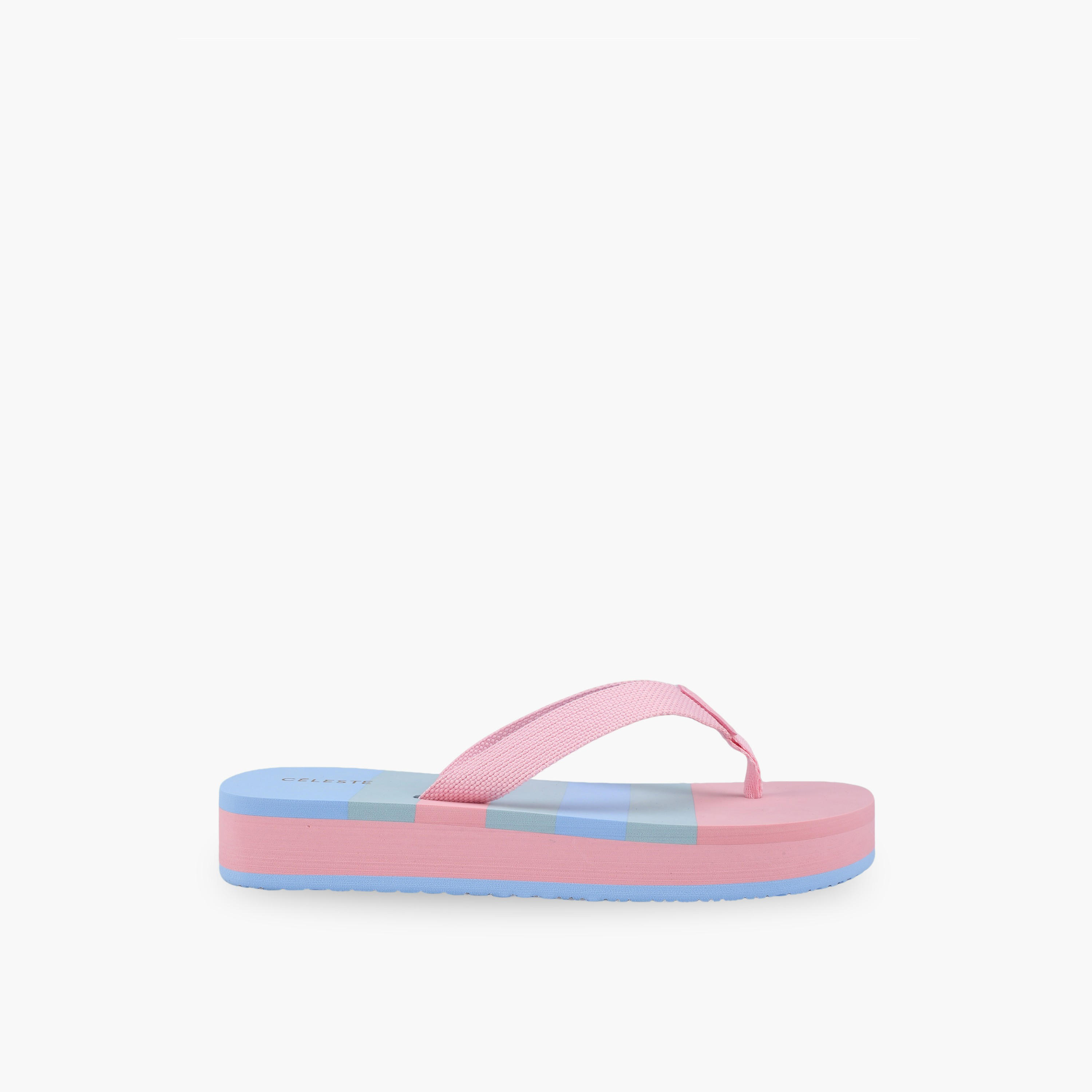Celeste Women Striped Flip-Flops-women-shoes-flipflopsandslides-image-2