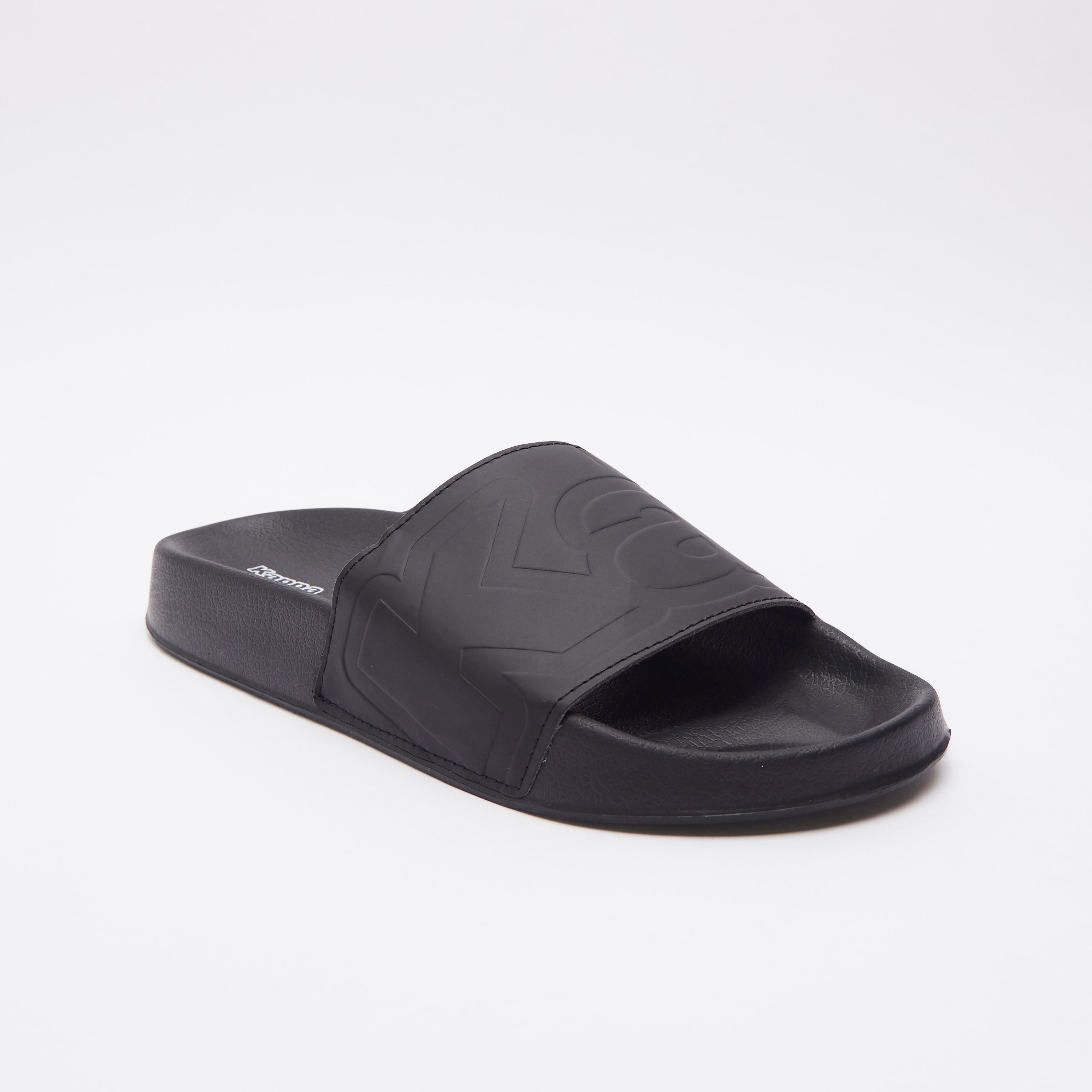 Kappa Men's Debossed Open Toe Slide Slippers-men-shoes-flipflopsandslides-image-2