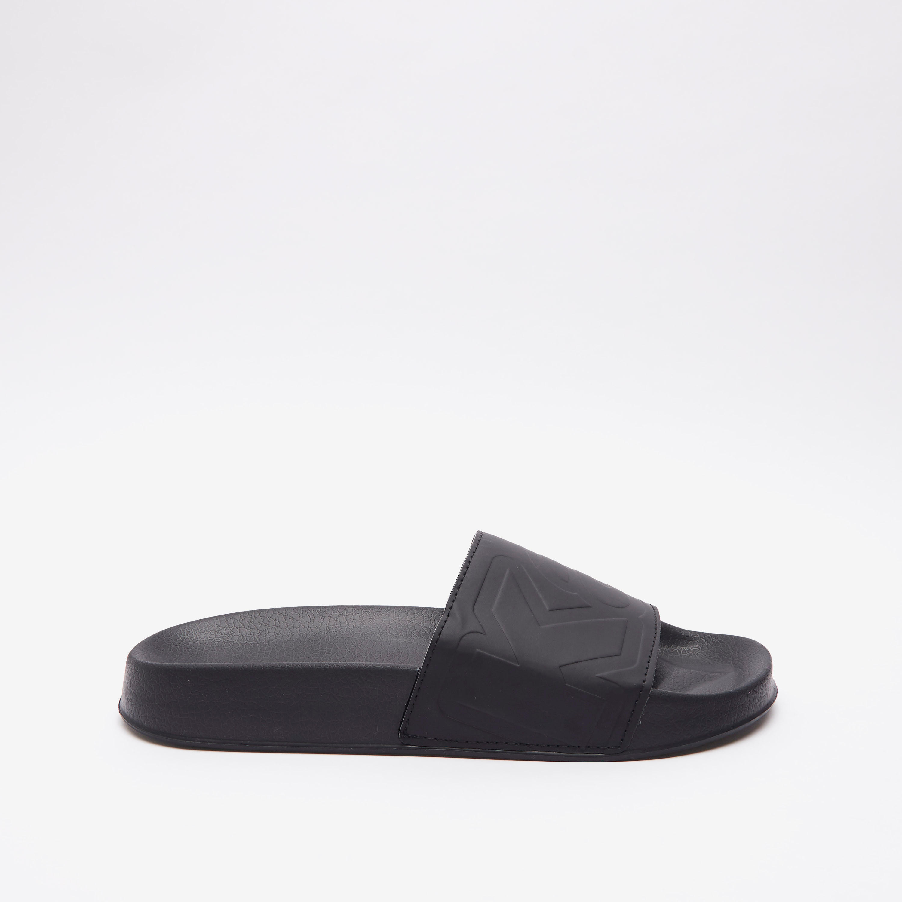 Kappa Men's Debossed Open Toe Slide Slippers-men-shoes-flipflopsandslides-image-3